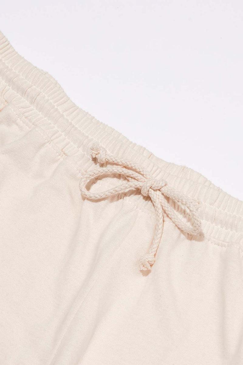 Men's Organic Jogger Pants in Natural Product Image