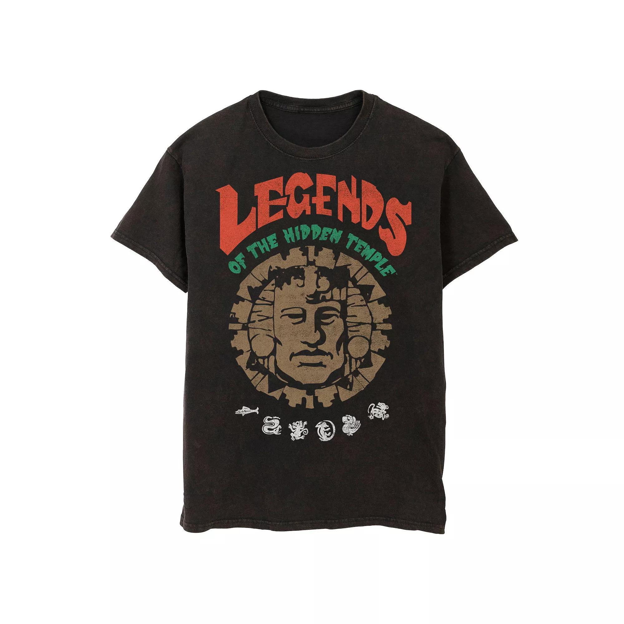 Mens Nickelodeon Legends Of The Hidden Temple Vintage Mineral Wash Graphic Tee Product Image