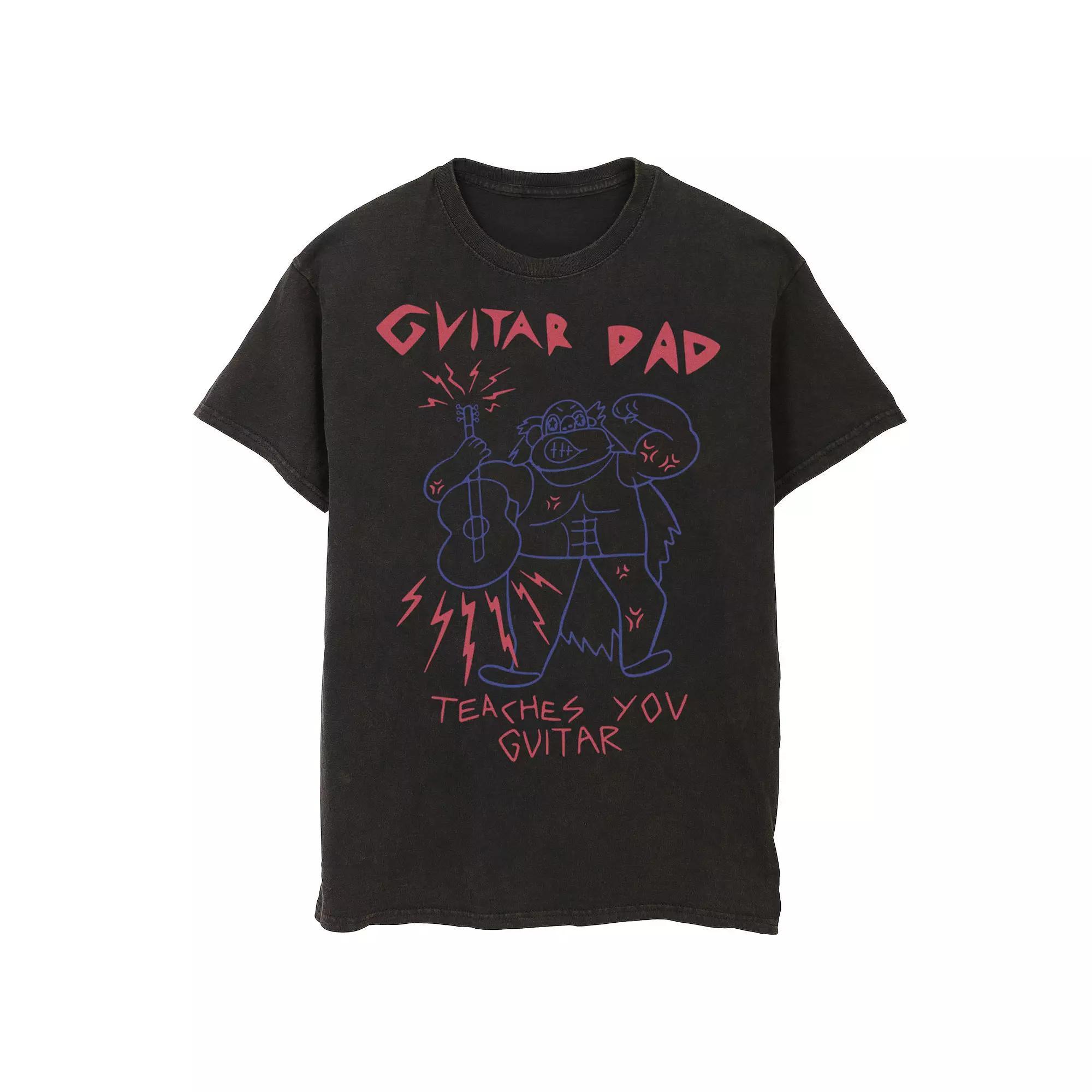 Men's Cartoon Network Steven Universe Guitar Dad Tee, Size: Medium, Black Product Image
