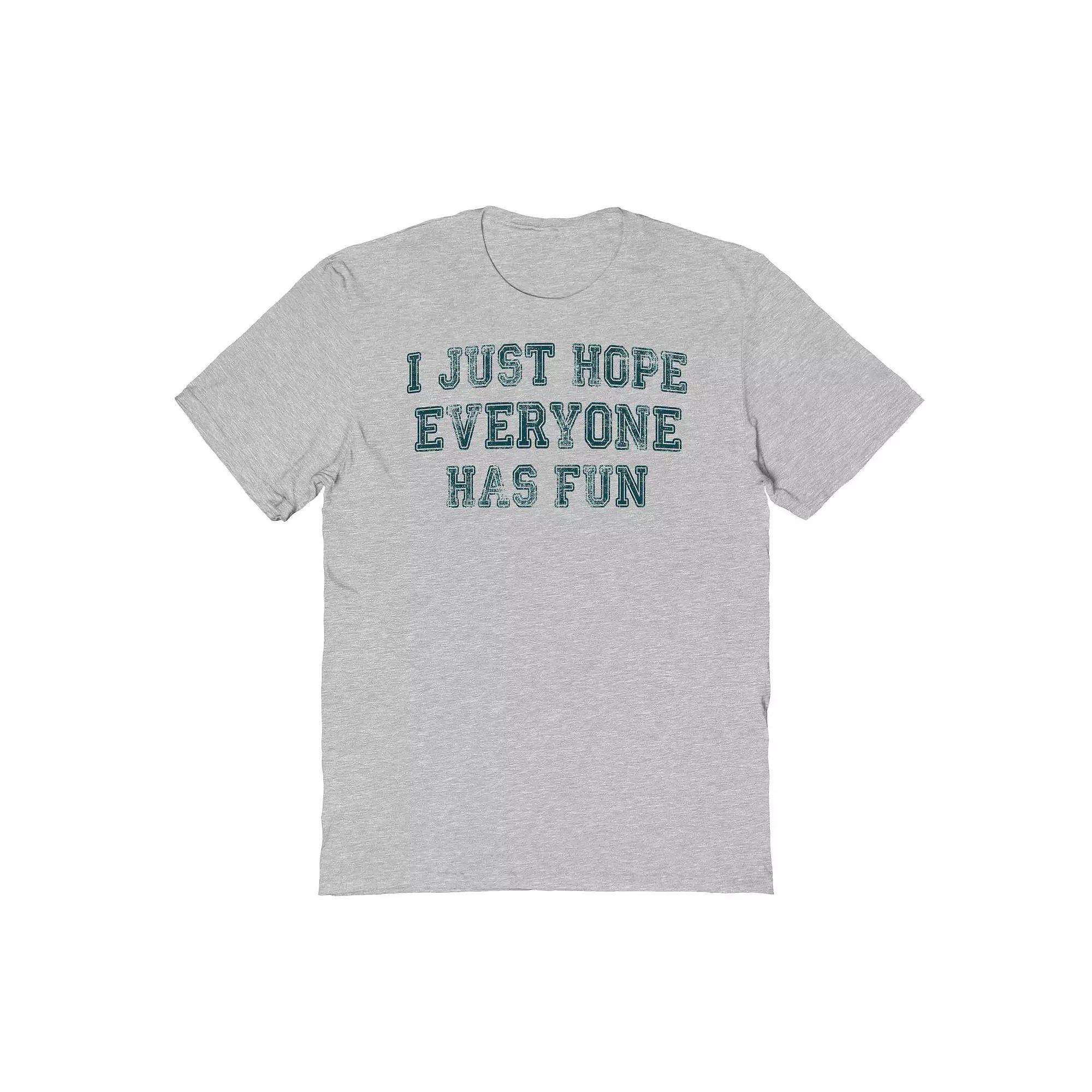 Men's Duke & Sons I Hope Everyone Has Fun Graphic Tee, Size: XL, Gold Green Product Image