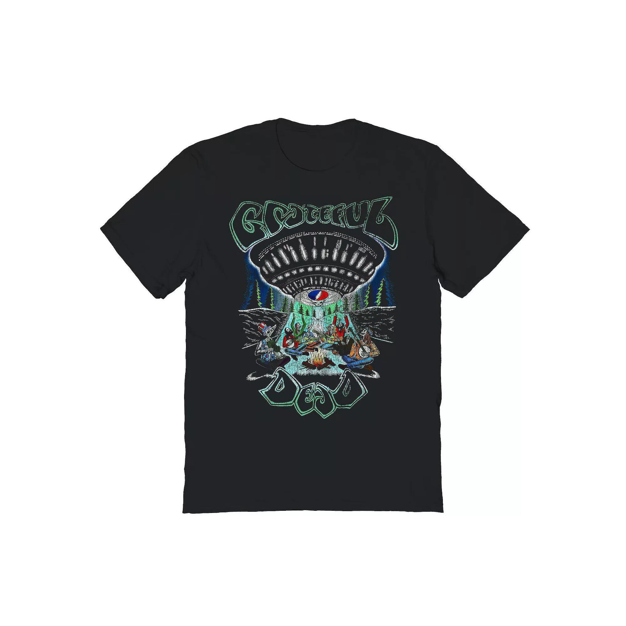 Men's Grateful Dead Vintage UFO Graphic Tee, Size: Small, Black Product Image
