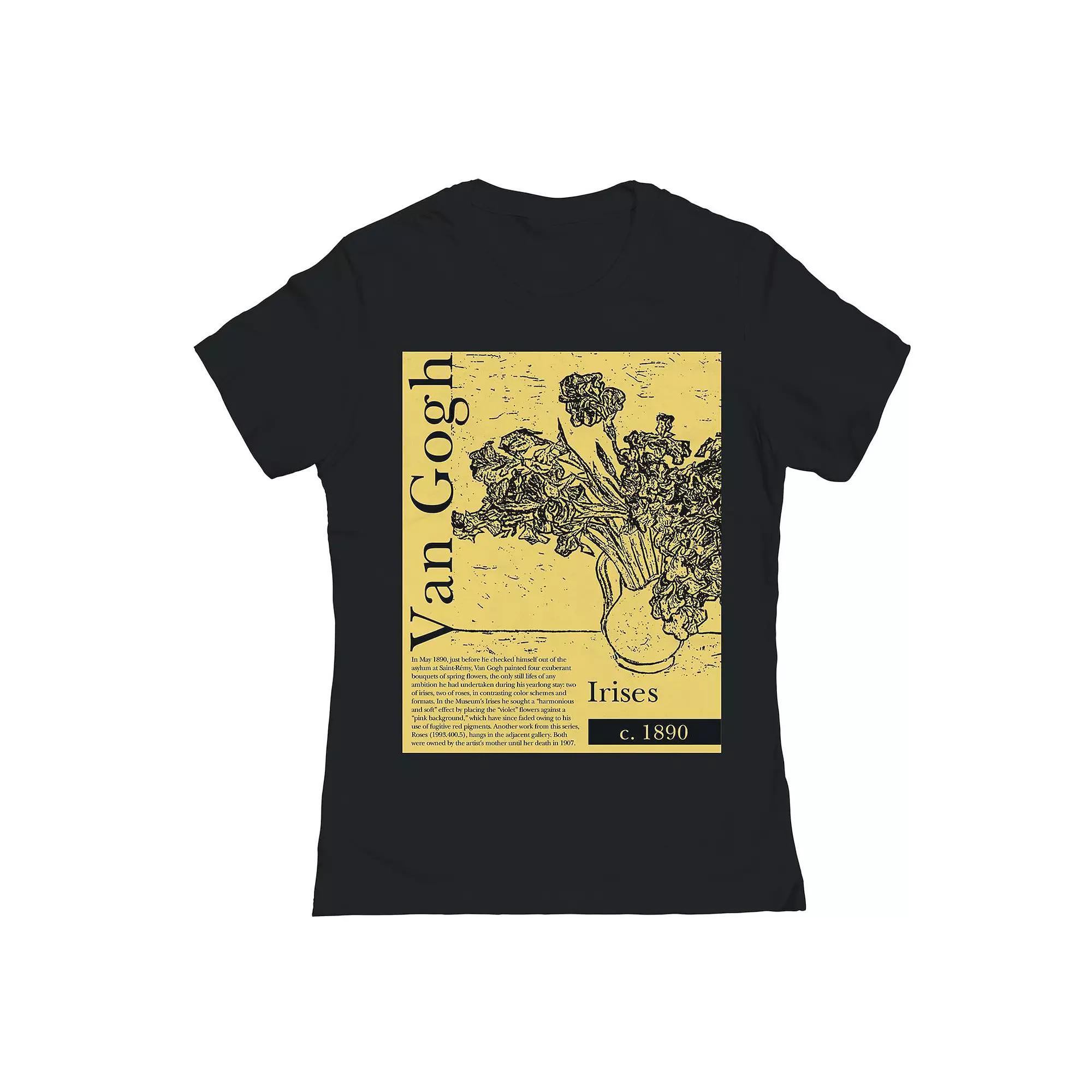 Juniors Irises Womens Graphic Tee, Girls Product Image