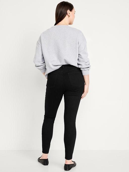 High-Waisted Rockstar Super-Skinny Jeans Product Image