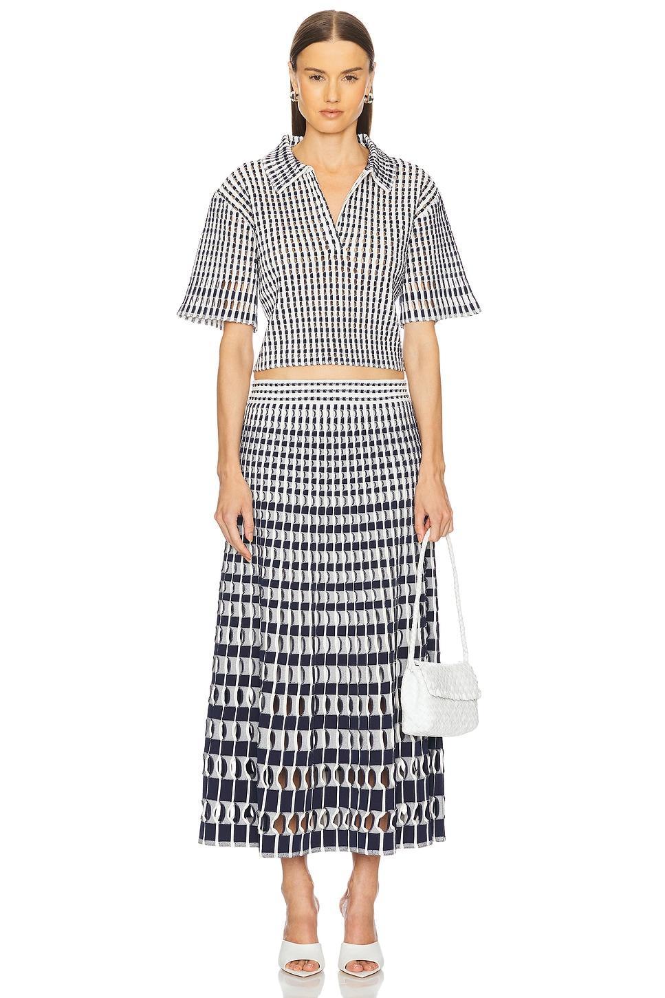 Larken Midi Skirt SIMKHAI Product Image