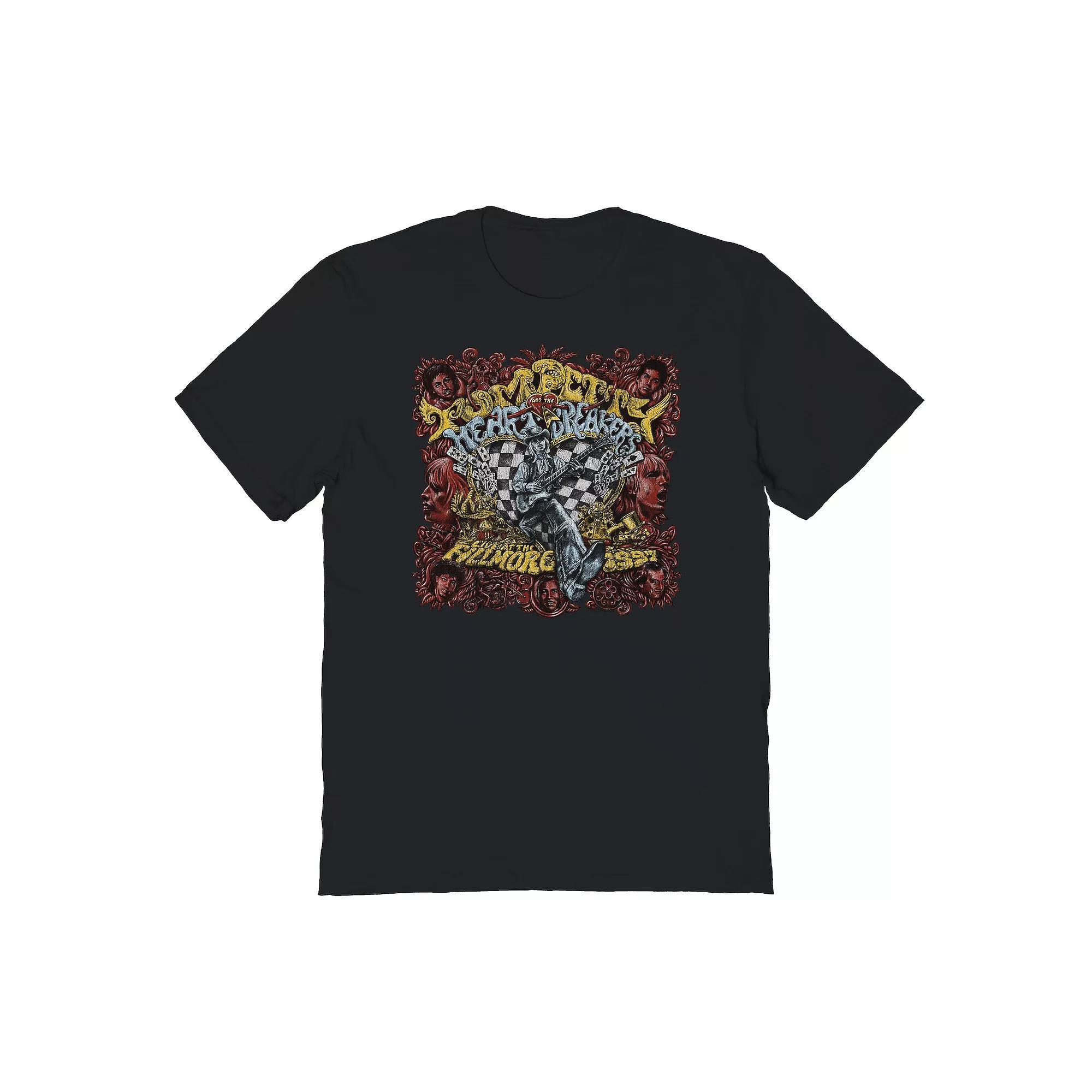 Men's Fillmore Poster Graphic Tee, Size: XL, Black Product Image