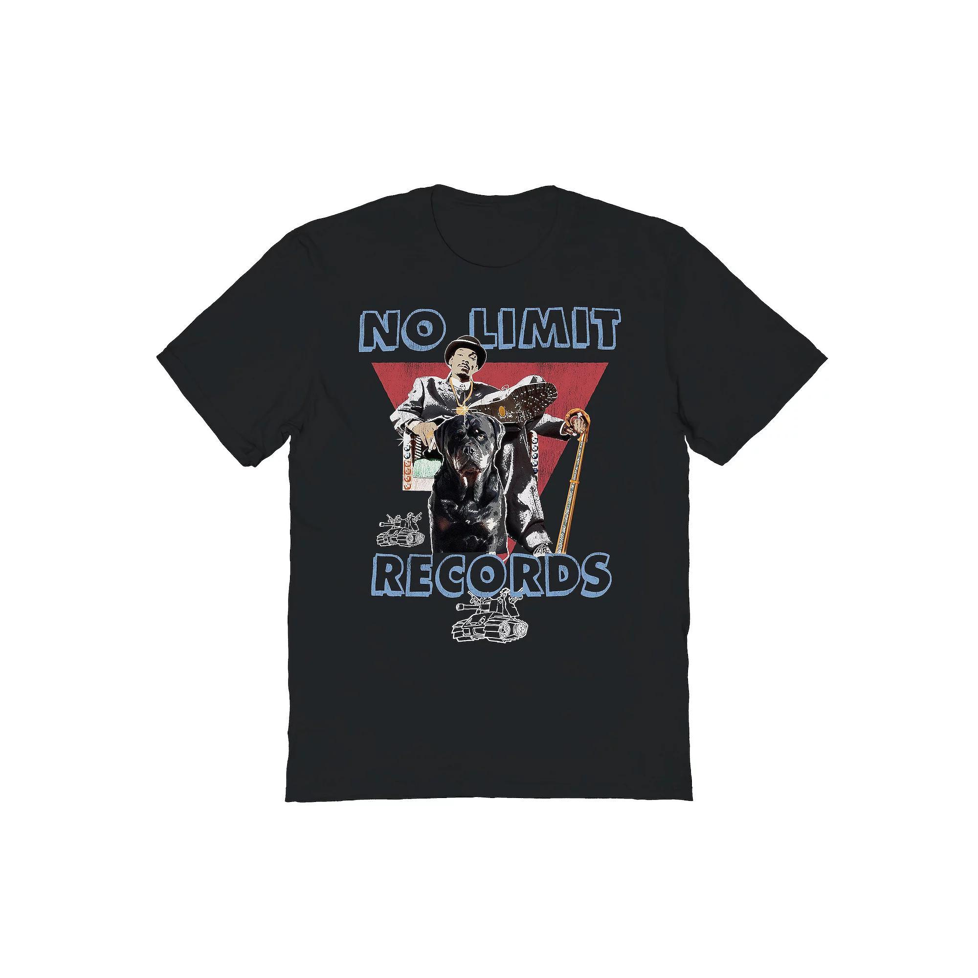 Men's No Limit Records Graphic Tee, Size: Medium, Black Product Image