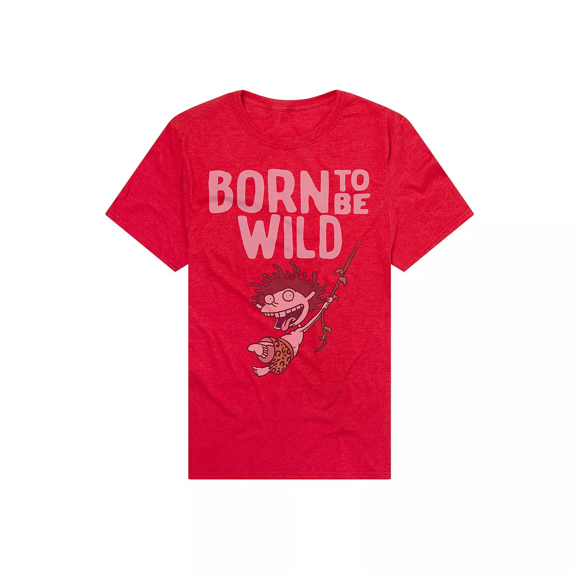 Men's The Wild Thornberrys Donny Born To Be Wild Graphic Tee, Size: Medium, Red Product Image