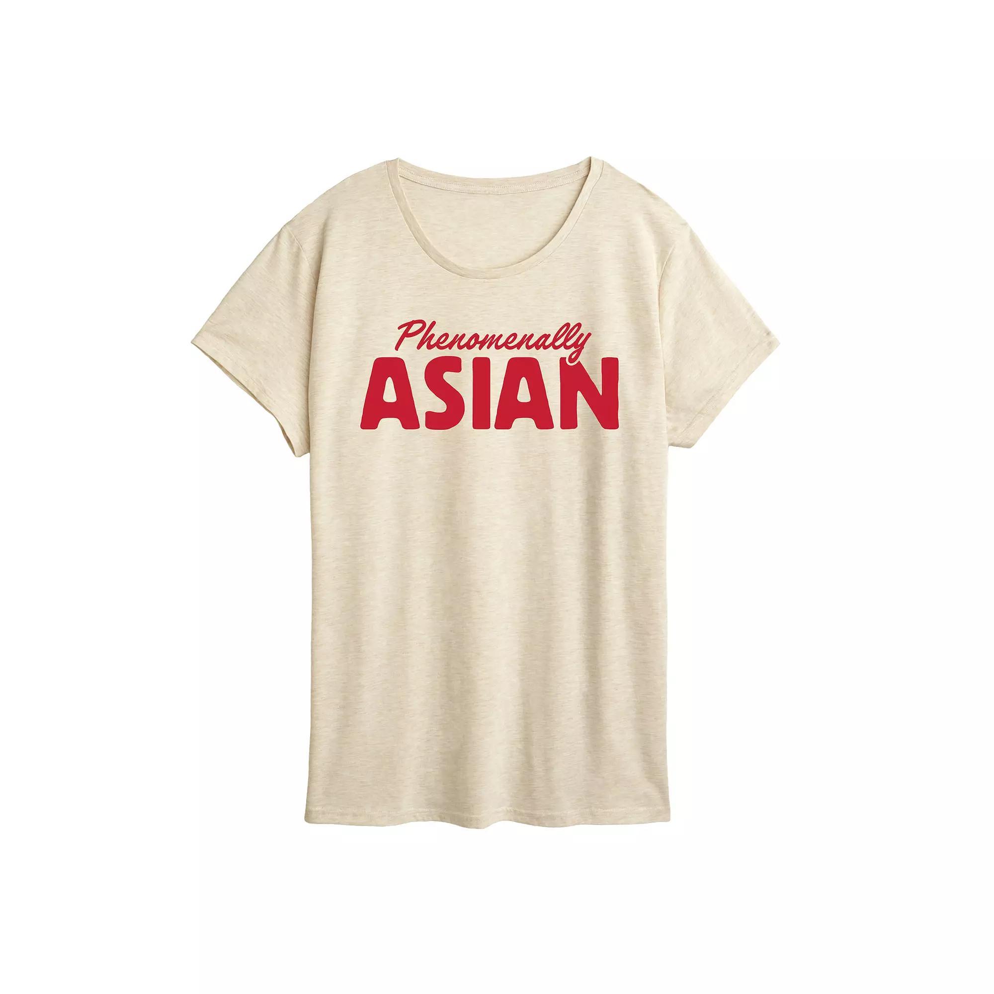 Plus Phenomenally Asian, Womens Grey Gray Product Image