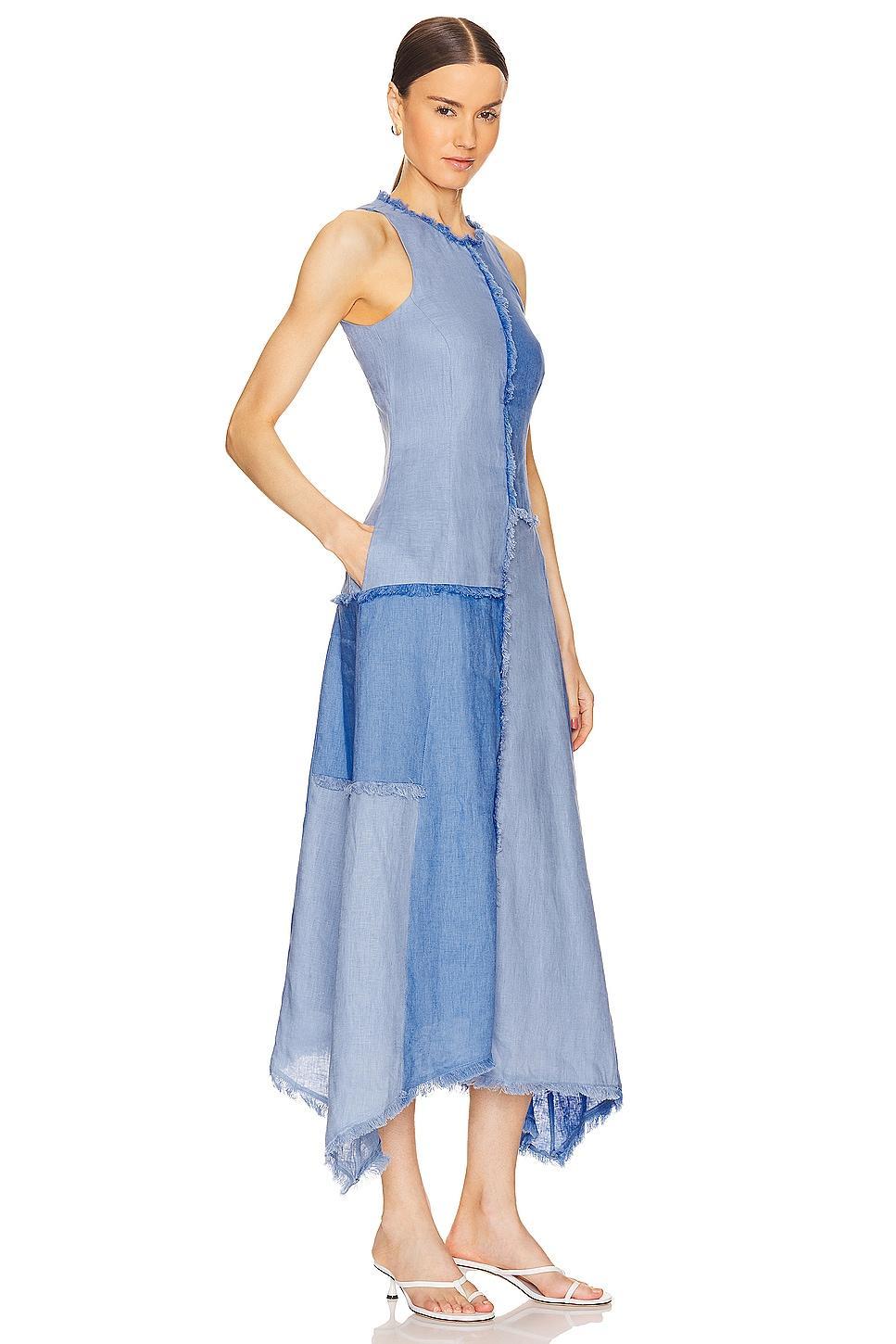 Thalassa Patchwork Fringe Dress NICHOLAS Product Image