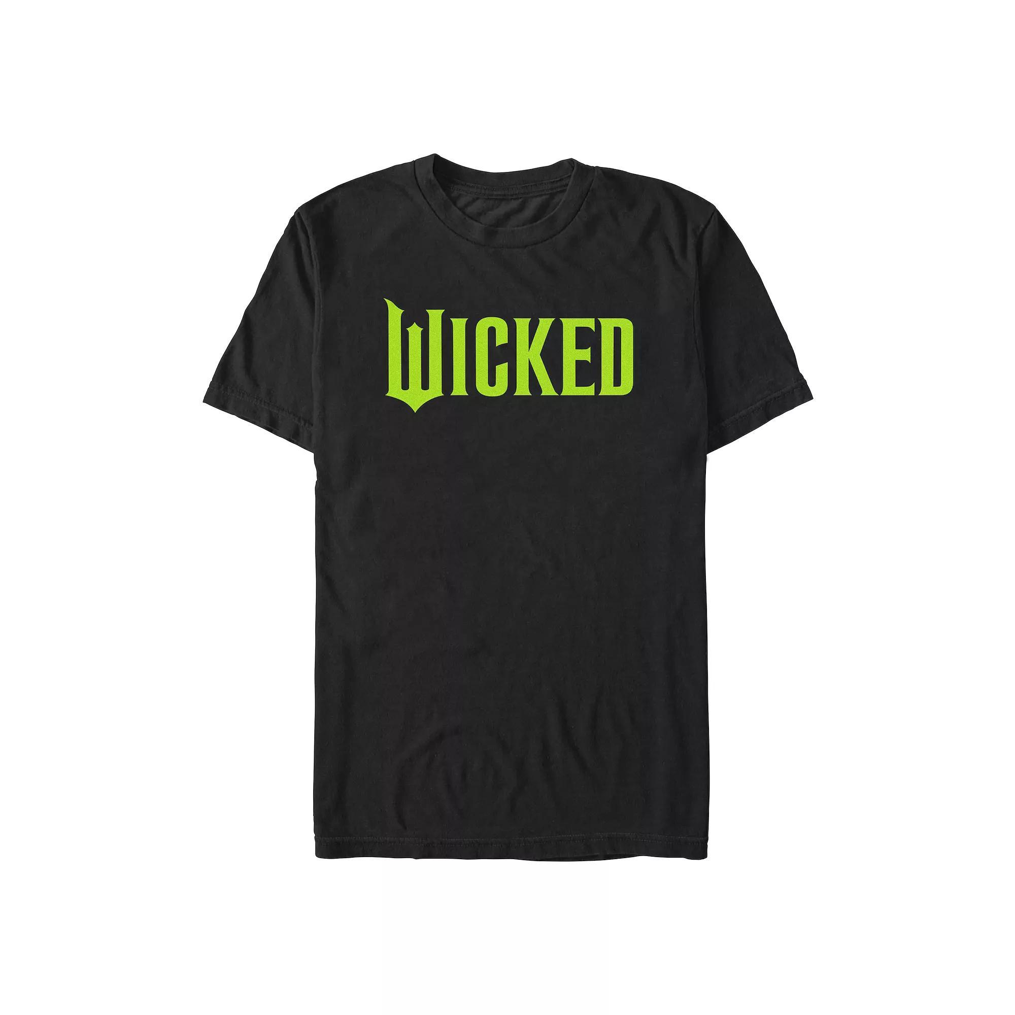 Big & Tall Wicked Elphaba Graphic Tee, Men's, Size: 5XL, Black Product Image