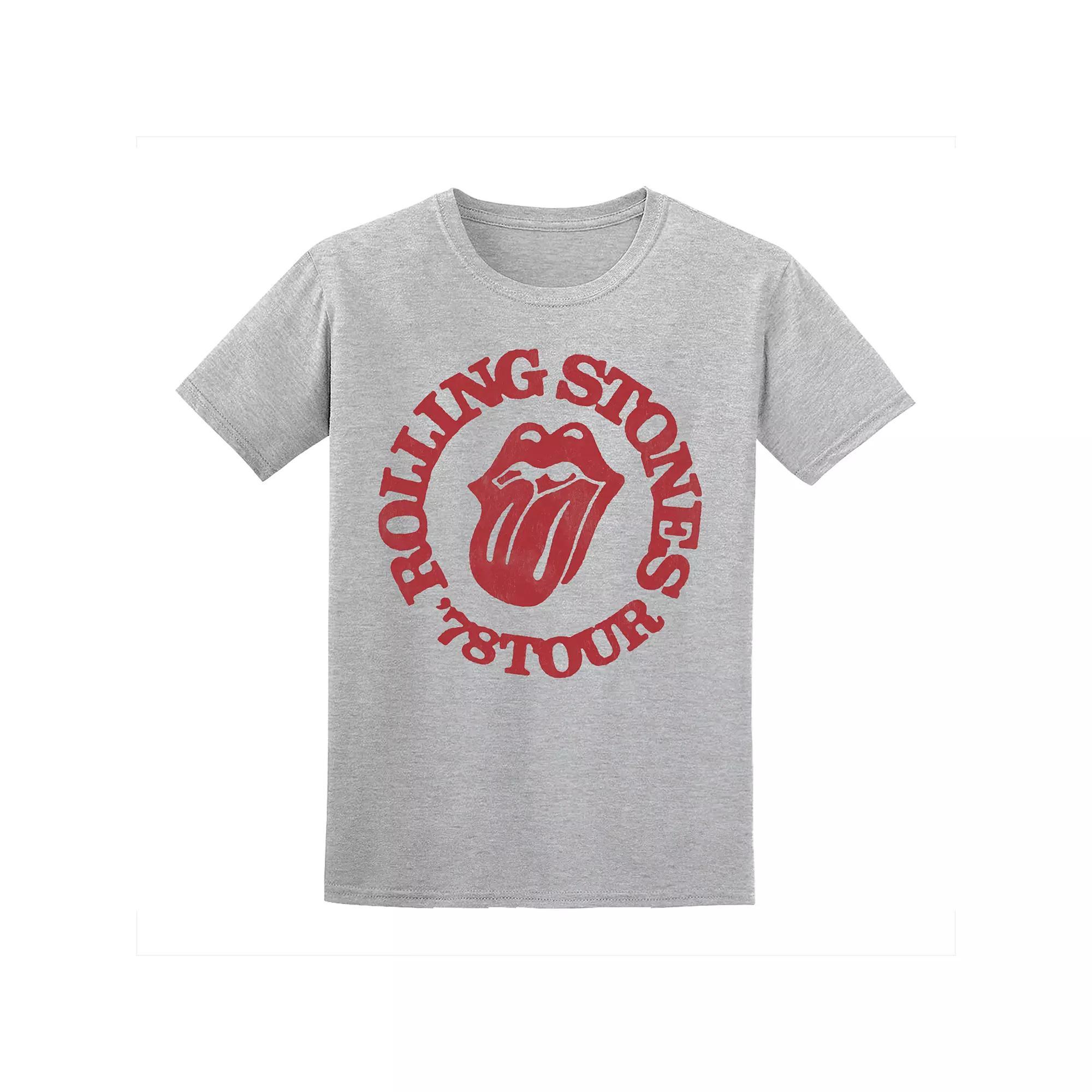 Men's Rolling Stones Tee, Size: XL, Sport Grey Product Image