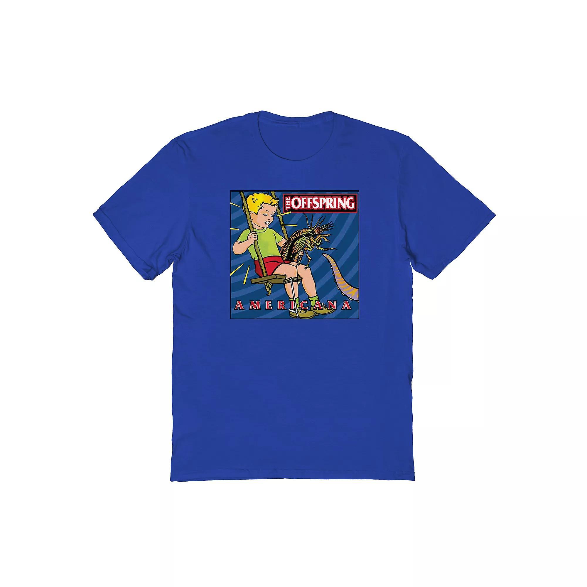 The Offspring Men's T-Shirt, Size: Small, Royal Product Image
