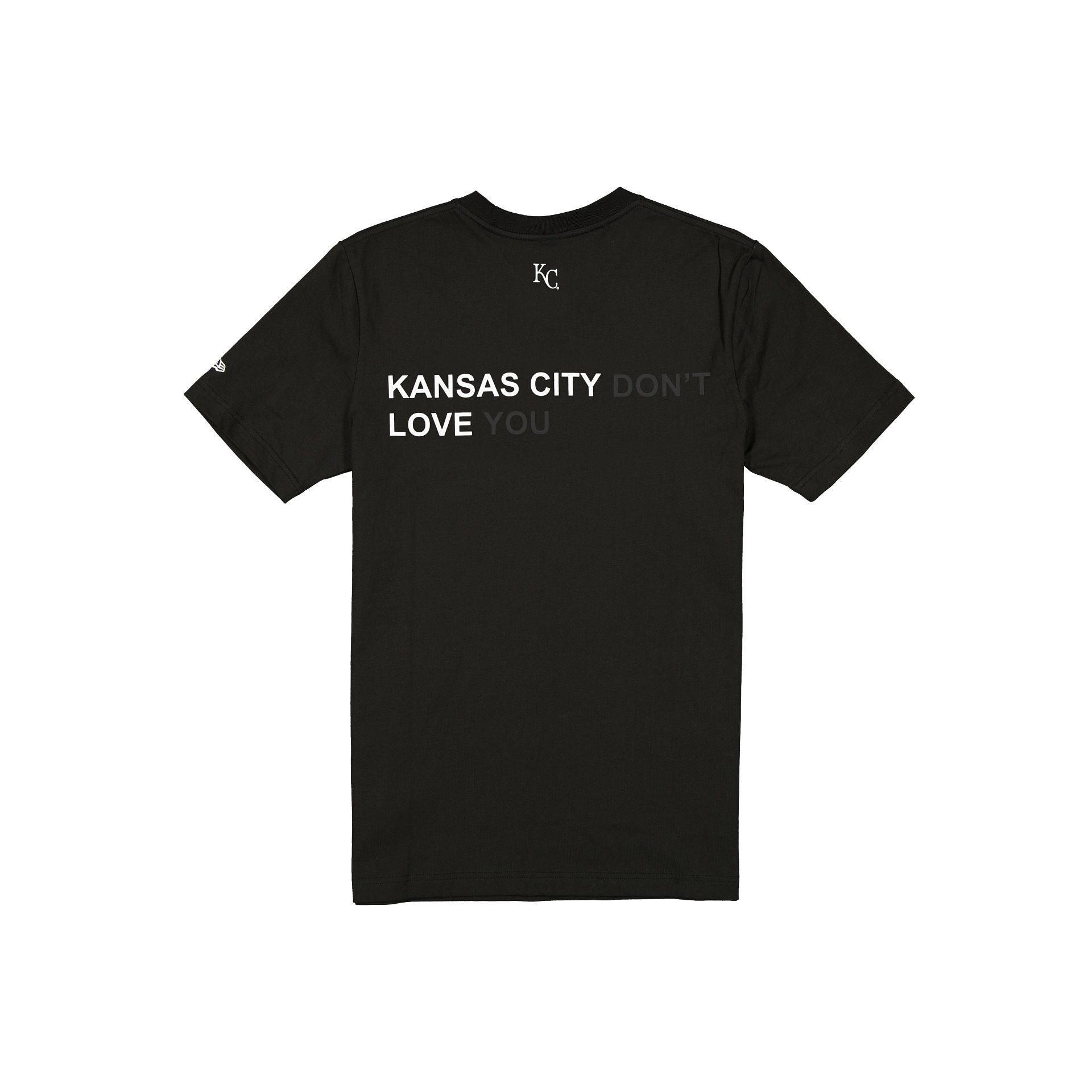 J-Frost x Kansas City Royals Black T-Shirt Male Product Image