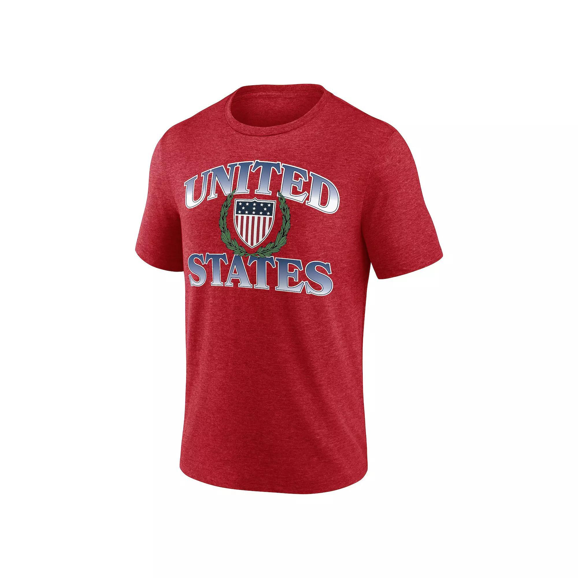 Men's Vintage Victory Graphic T-Shirt, Size: Large, Usa Red Product Image