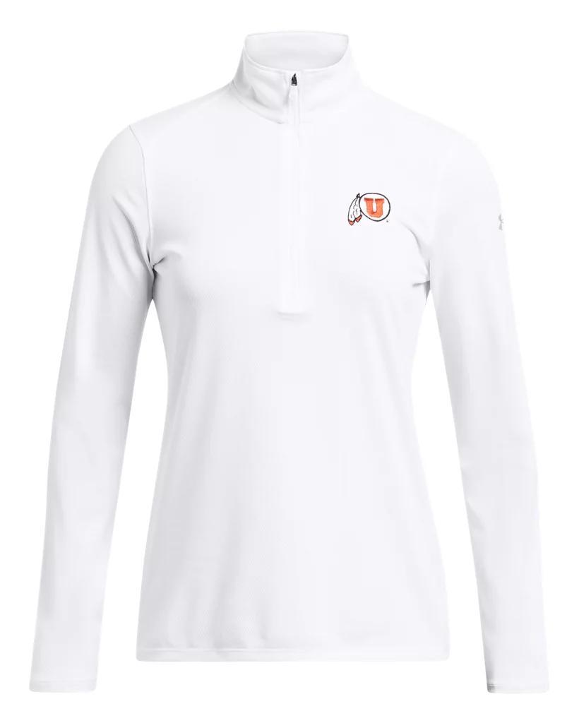 Women's UA Tech™ Mesh Collegiate ¼ Zip Product Image