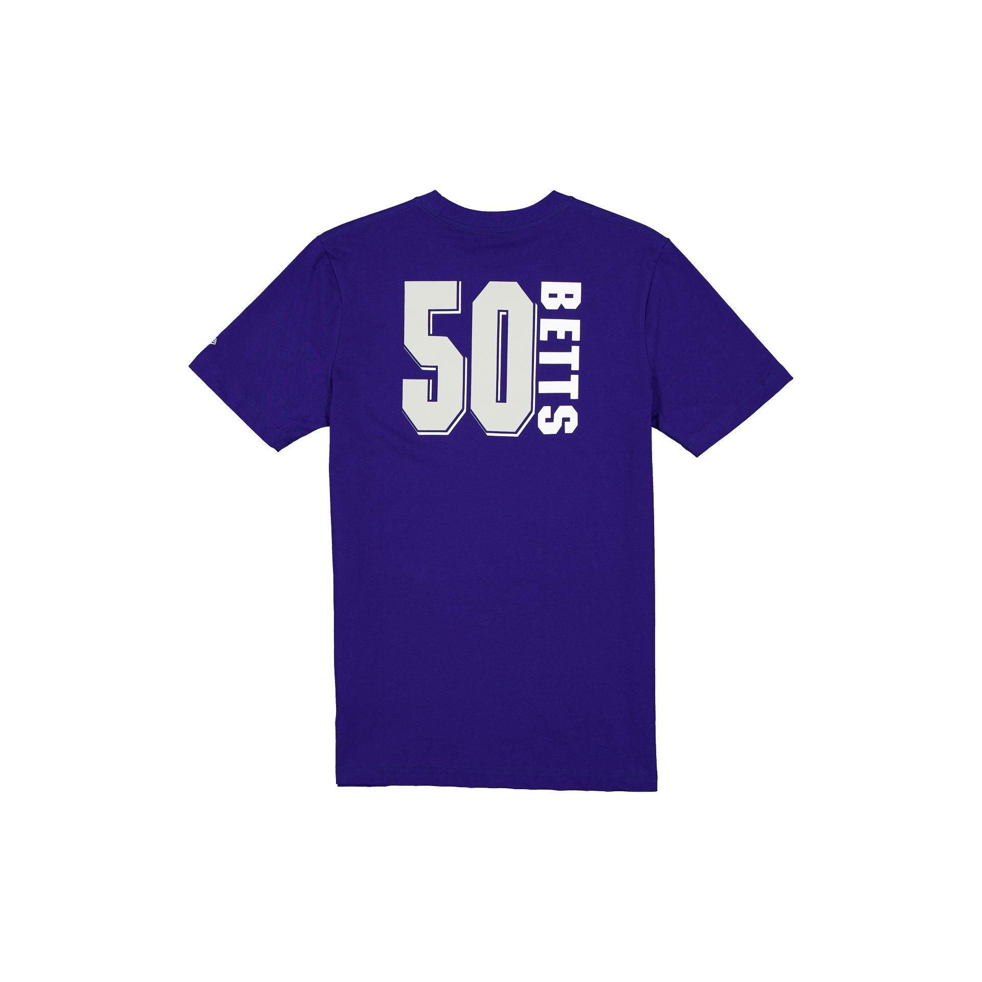 Los Angeles Dodgers Name & Number Mookie Betts T-Shirt Male Product Image