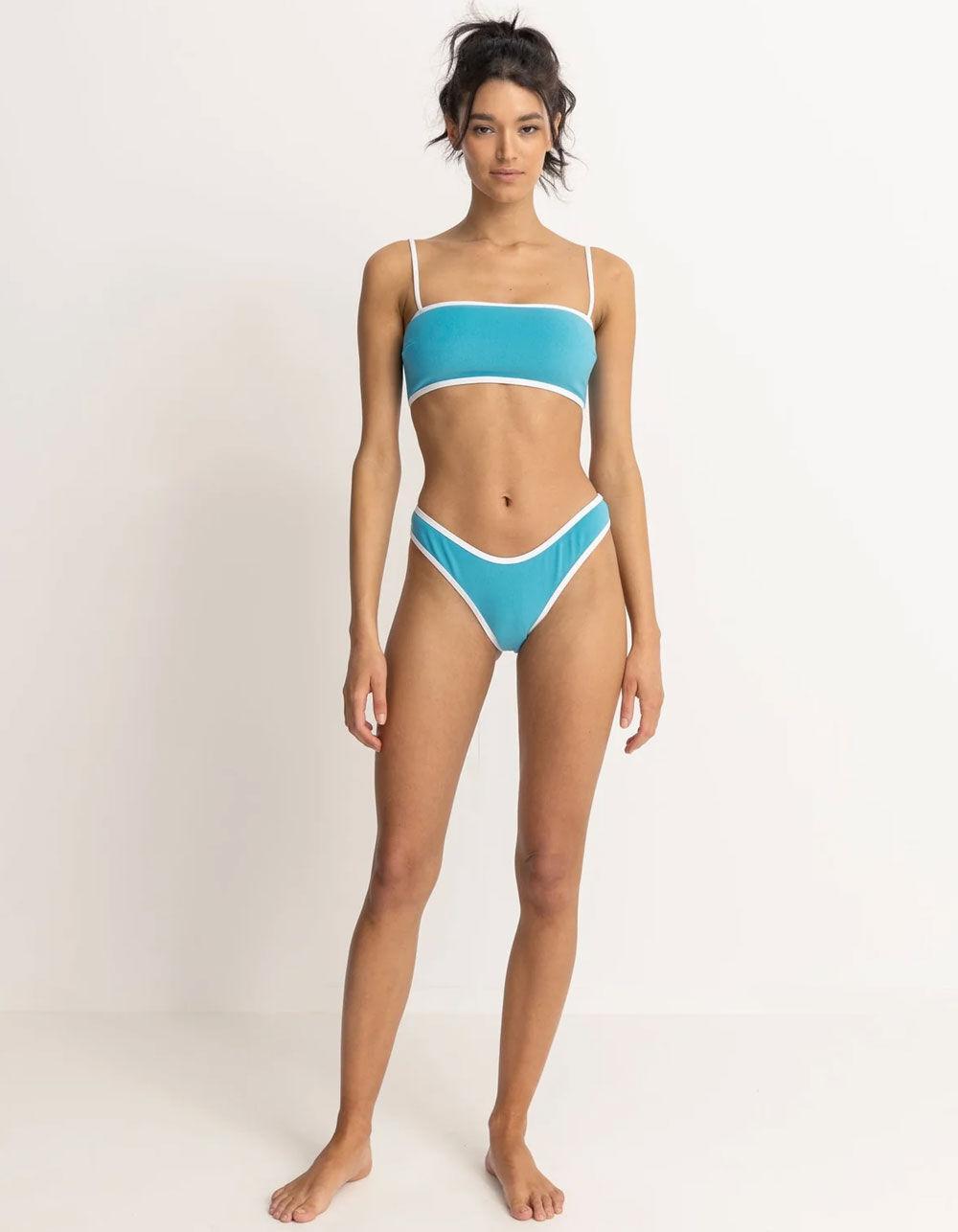 RHYTHM Terry Bandeau Bikini Top Product Image