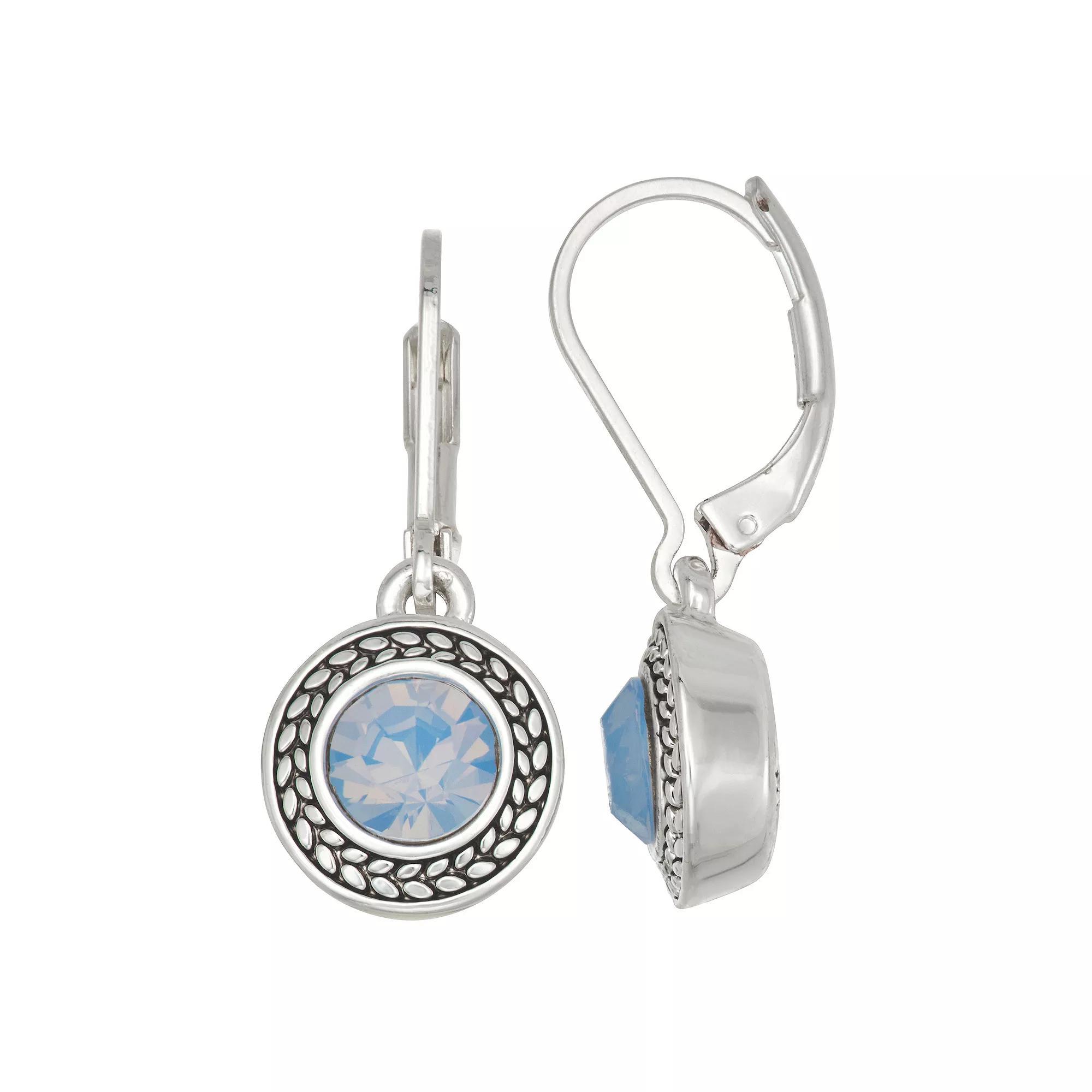 Napier Drop Earrings, Womens, Blue Product Image