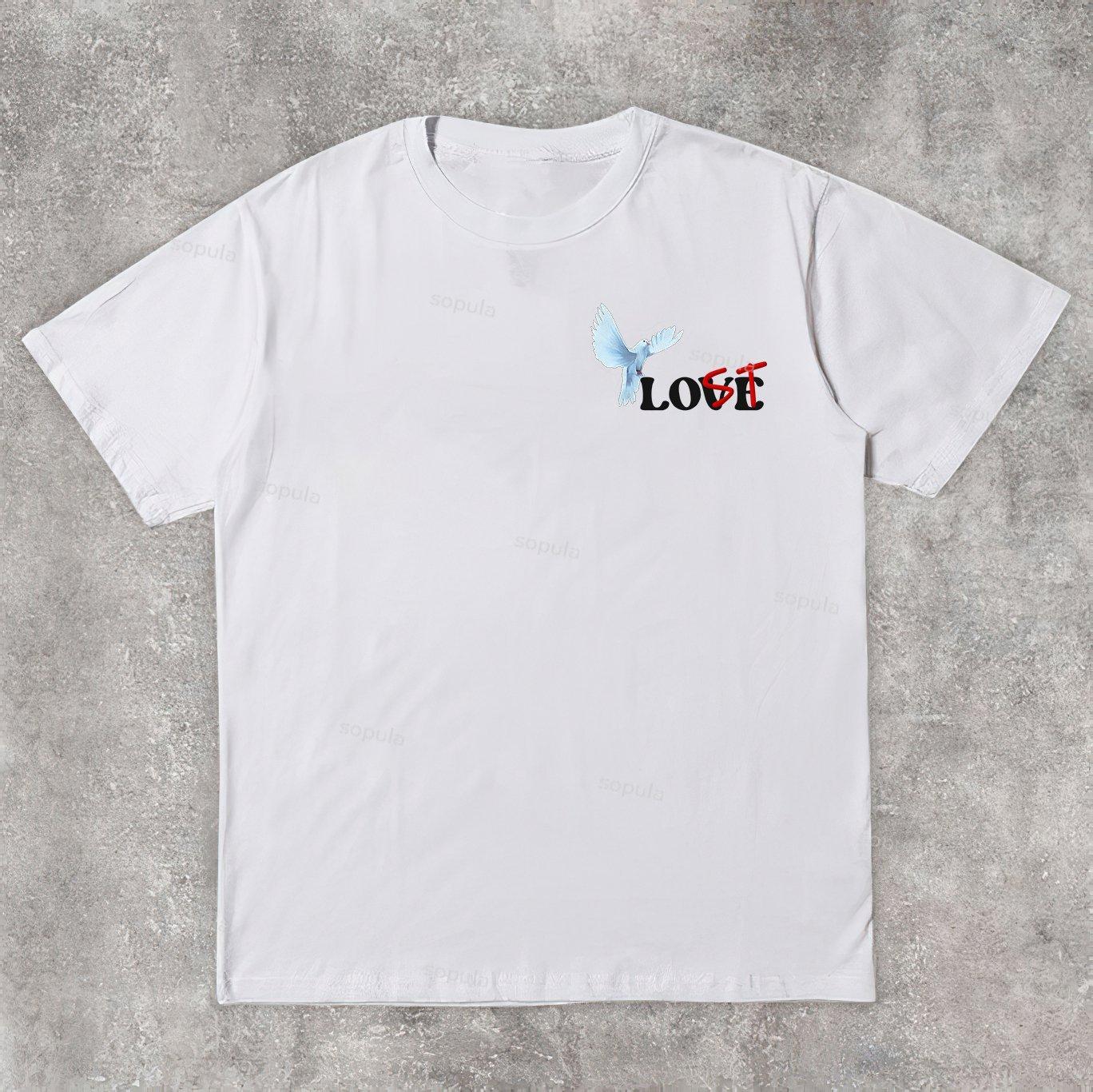 You Re Lost Without Me & Peace Dove Graphic Cotton T-Shirt Product Image
