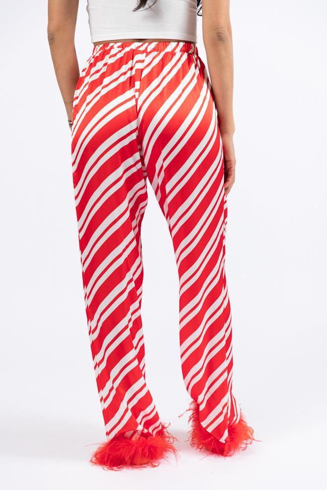 Merry Mint Satin Pajama Pants Macy Blackwell X Pink Lily FINAL SALE Product Image