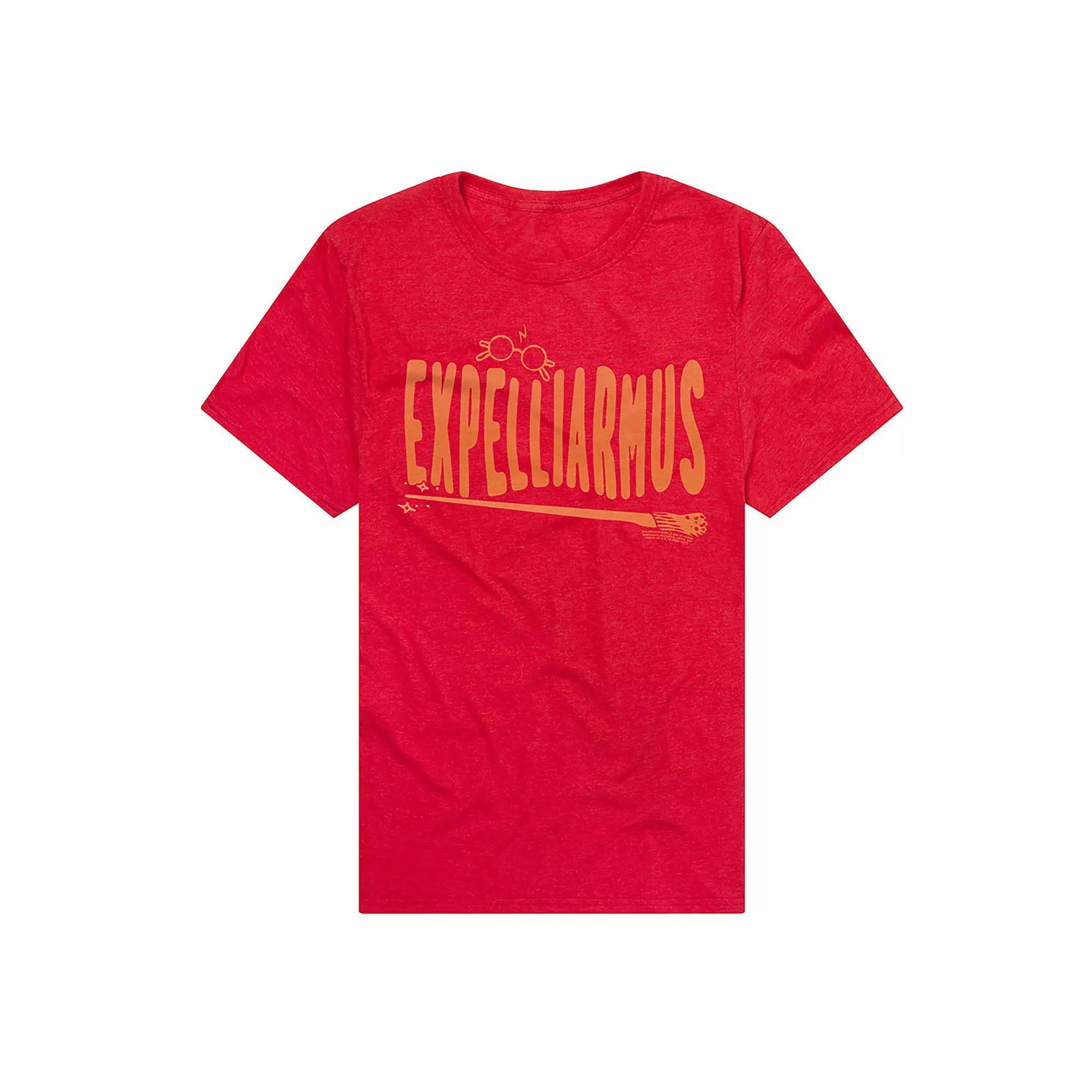 Men's Harry Potter Expelliarmus Spell Graphic Tee, Size: Large, Red Product Image