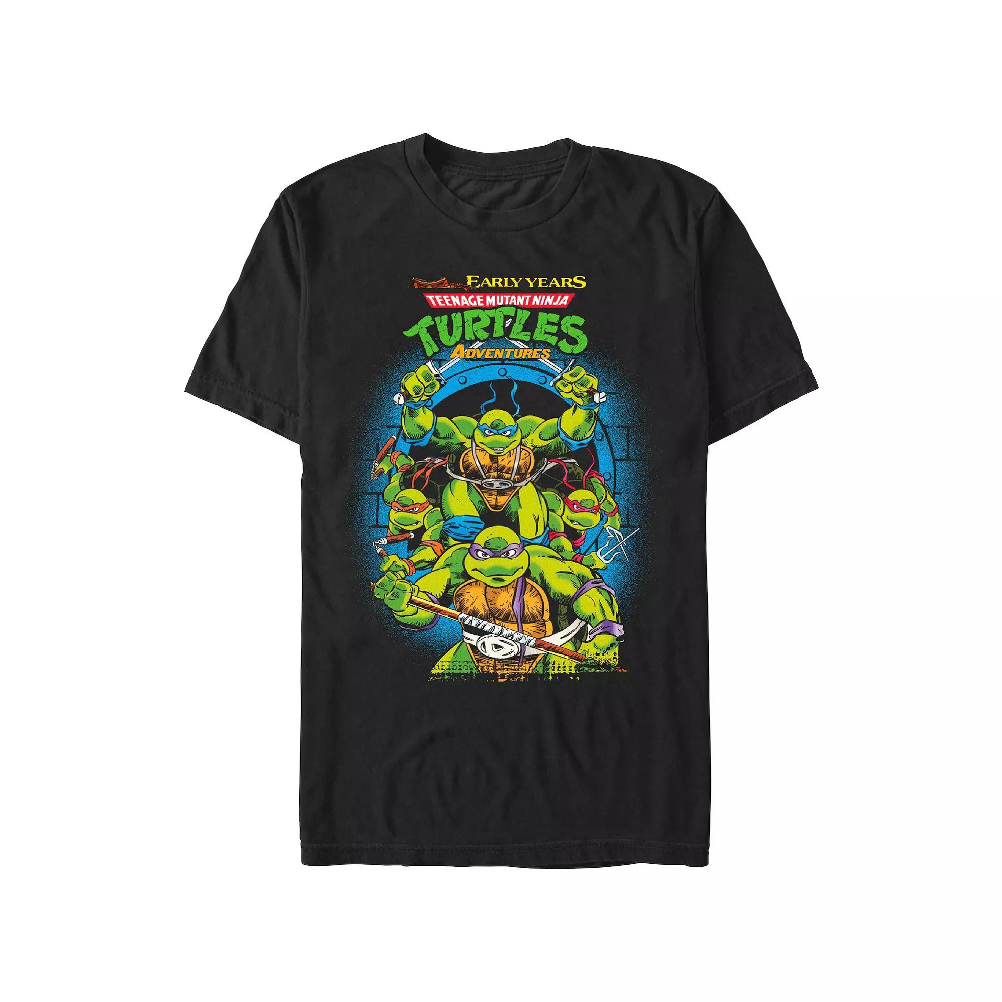 Mens Teenage Mutant Ninja Turtles Adventures Graphic Tee Product Image
