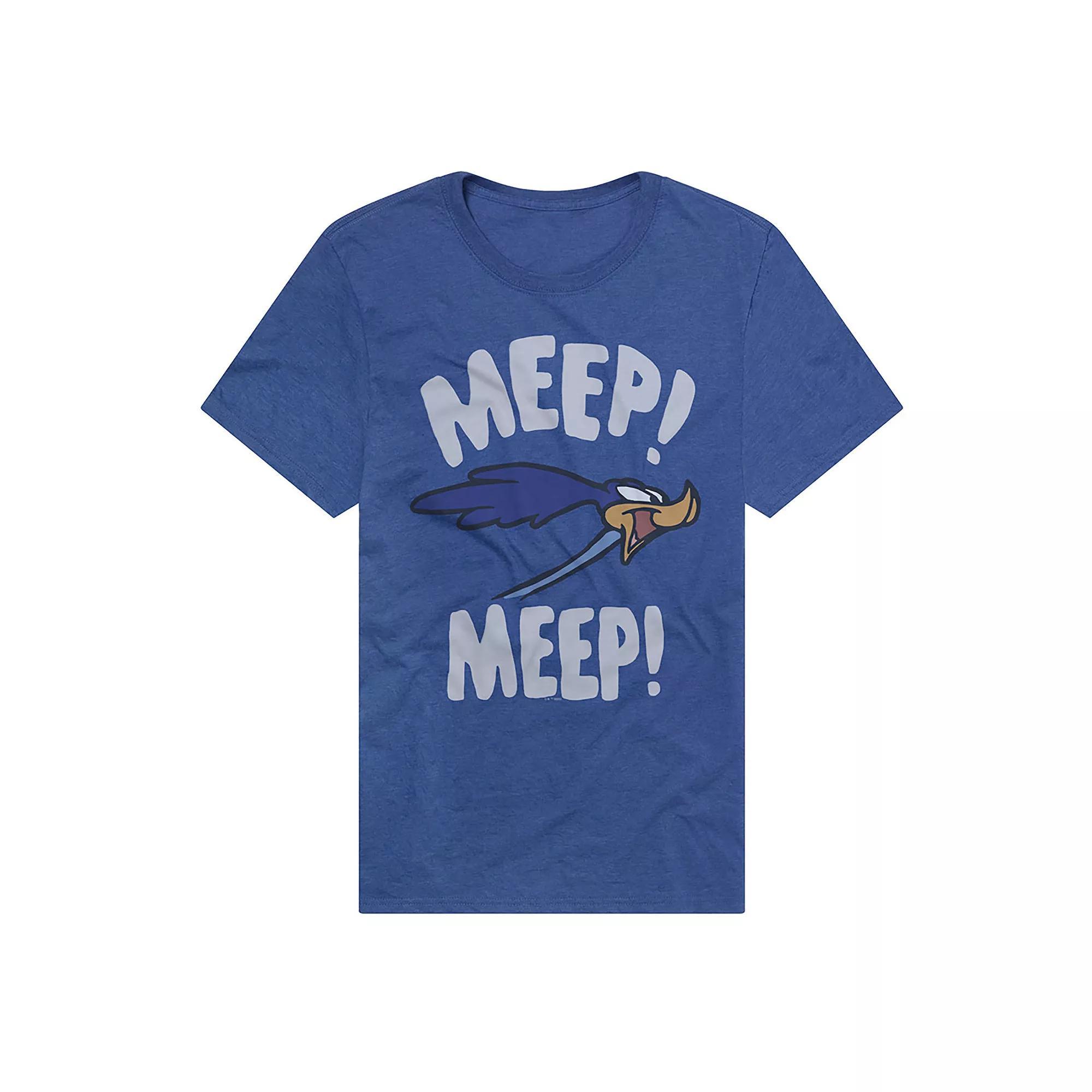 Men's Looney Tunes Roadrunner Meep Meep Graphic Tee, Size: Small, Royal Product Image