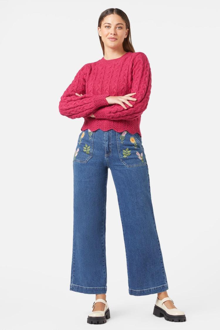 Sandy Sweater Raspberry Product Image
