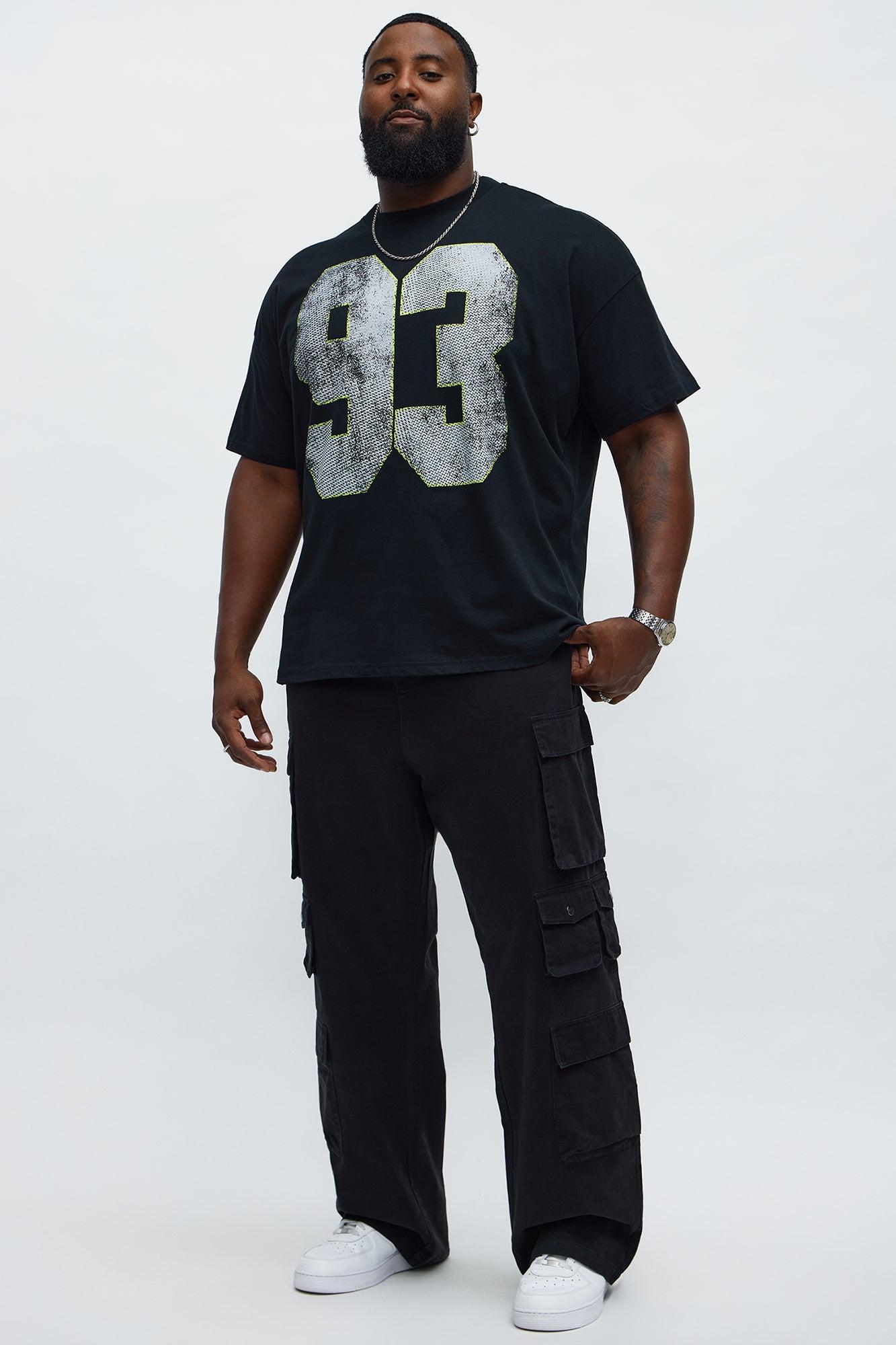 How We Chill From 93 Till Oversized Short Sleeve Tee - Black Product Image