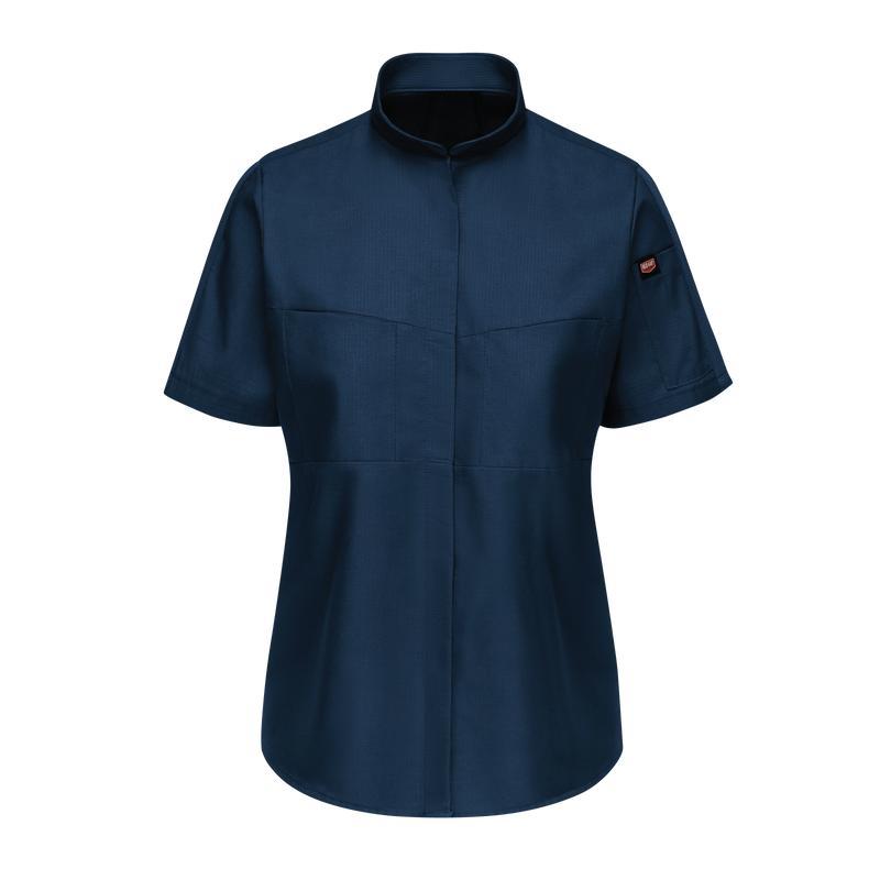 Red Kap Women's Short Sleeve Performance Pro+ Work Shirt with OilBlok + MIMIX Product Image
