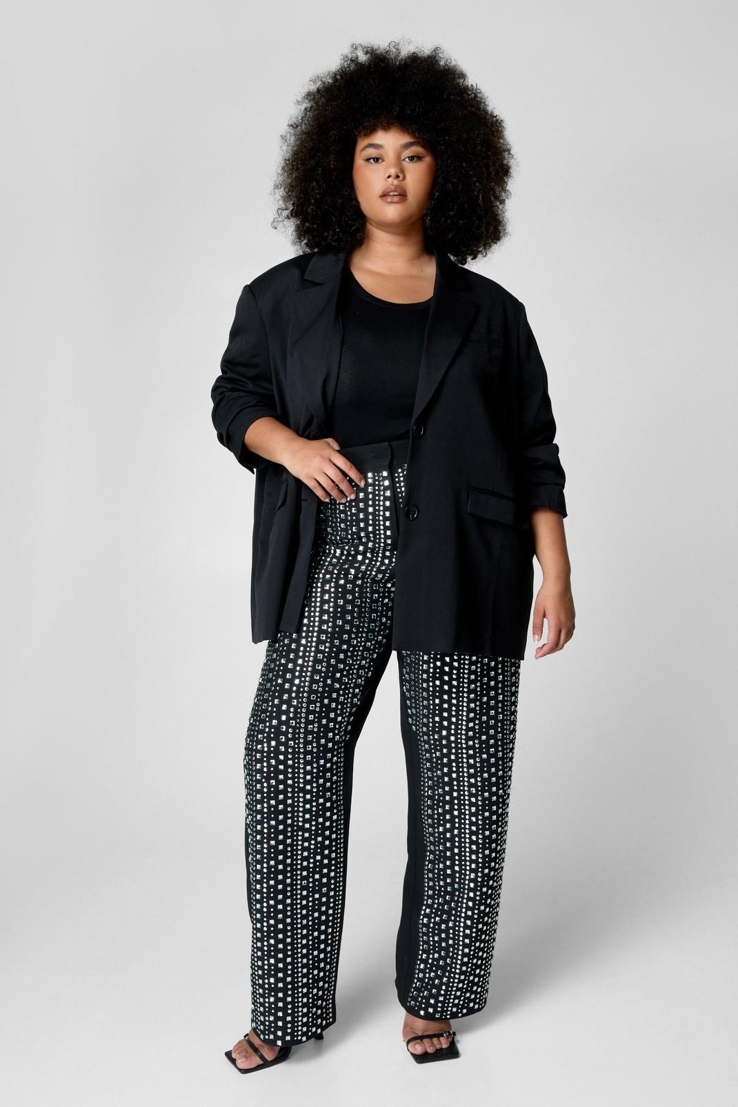 Plus Hotfix Tailored Trouser Product Image