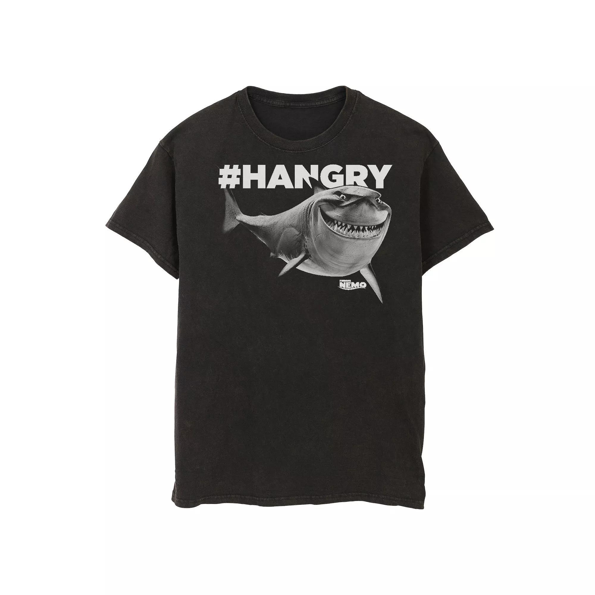 Disney / Pixar's Finding Dory Bruce Men's Hangry Tee, Size: XXL, Black Product Image