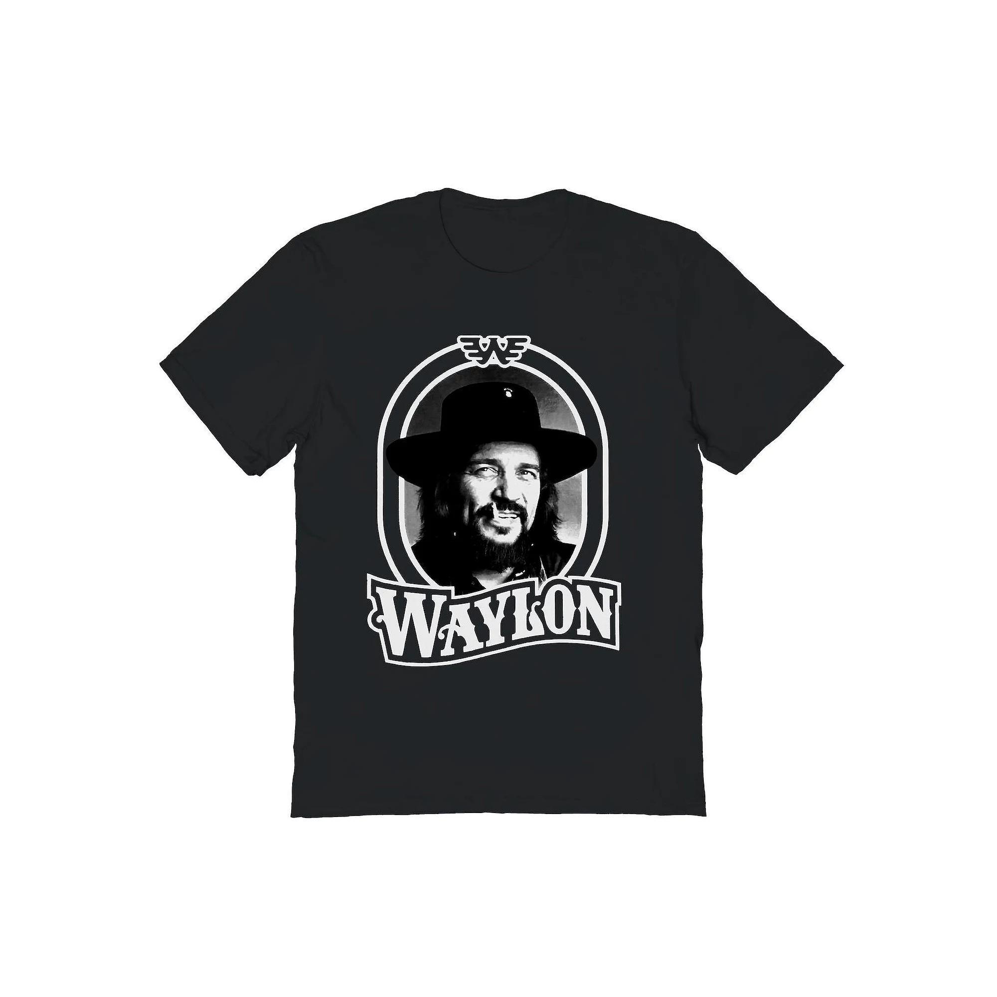 Men's Waylon Jennings Waylon 79 Graphic Tee, Size: Large, Black Product Image