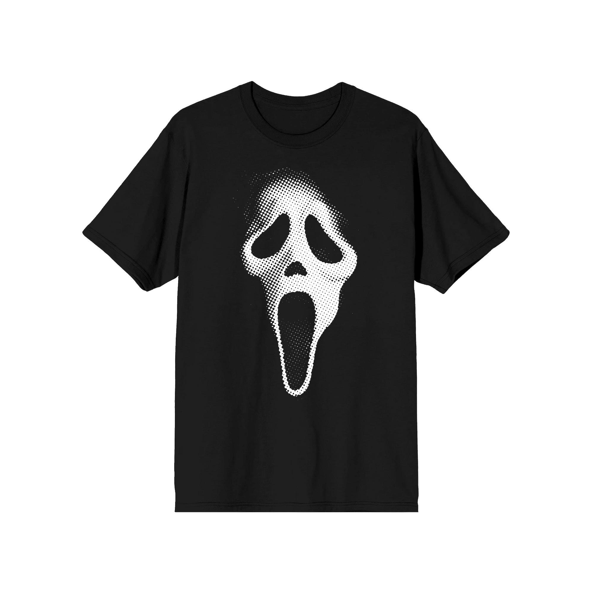 Men's Ghostface Dithers Mask Tee, Size: XXL, Black Product Image