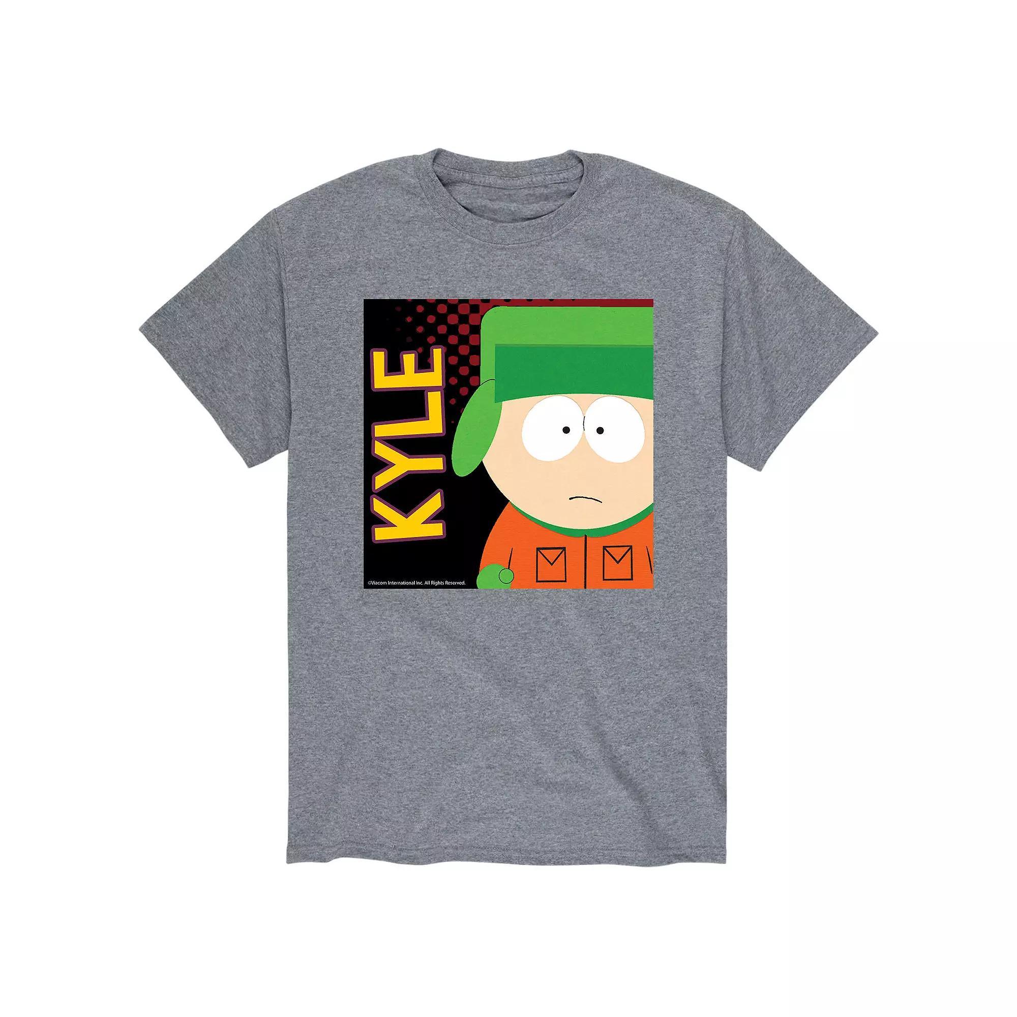 Mens South Park Kyle Tee Athletic Grey Product Image