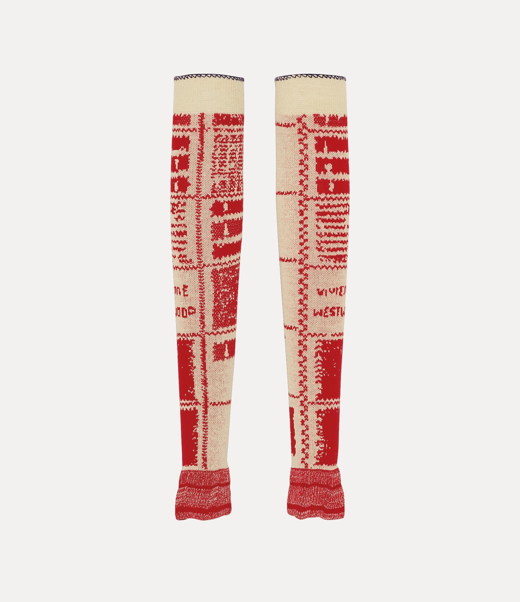 Checked Arm Warmers Product Image