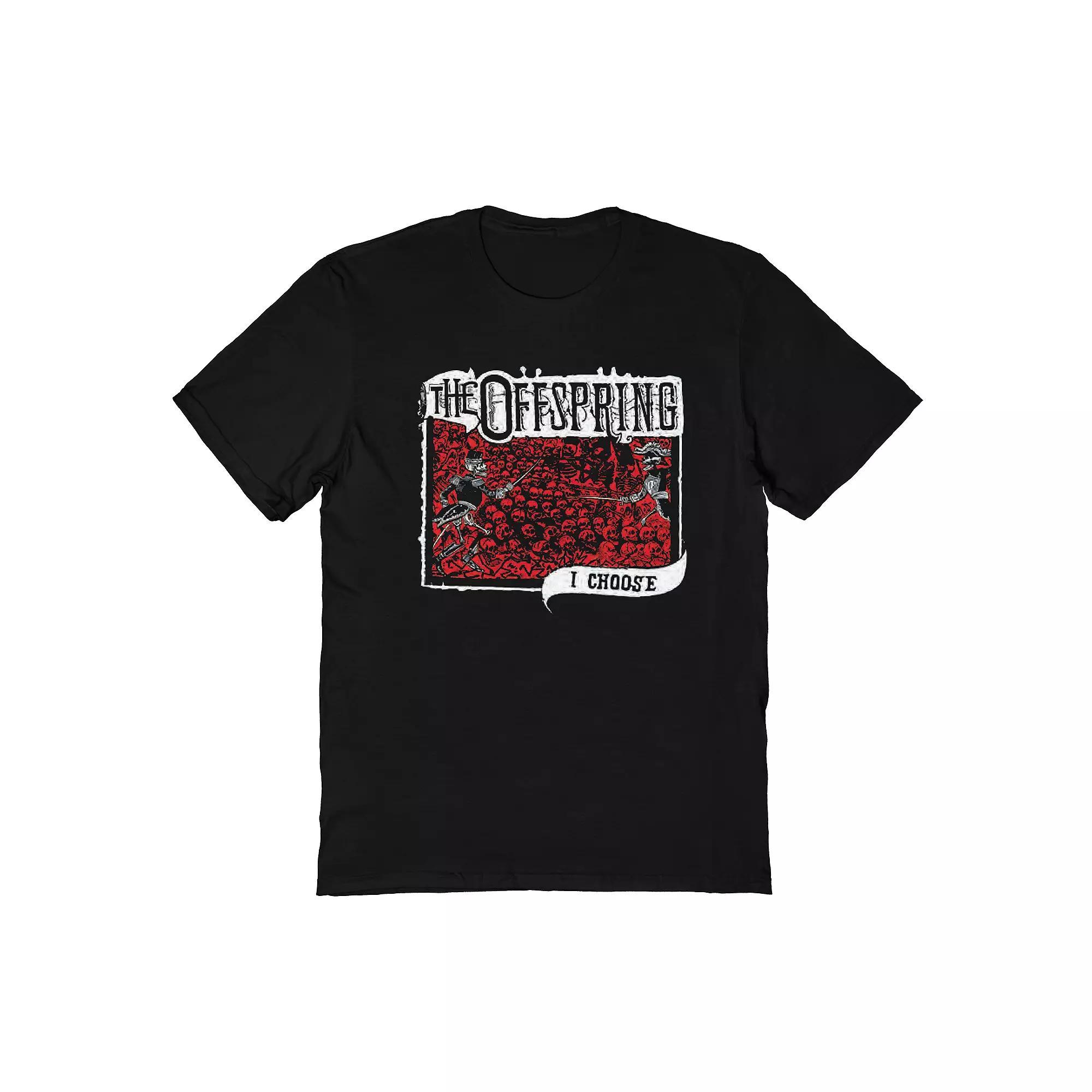 The Offspring Men's T-Shirt, Size: Small, Black Product Image