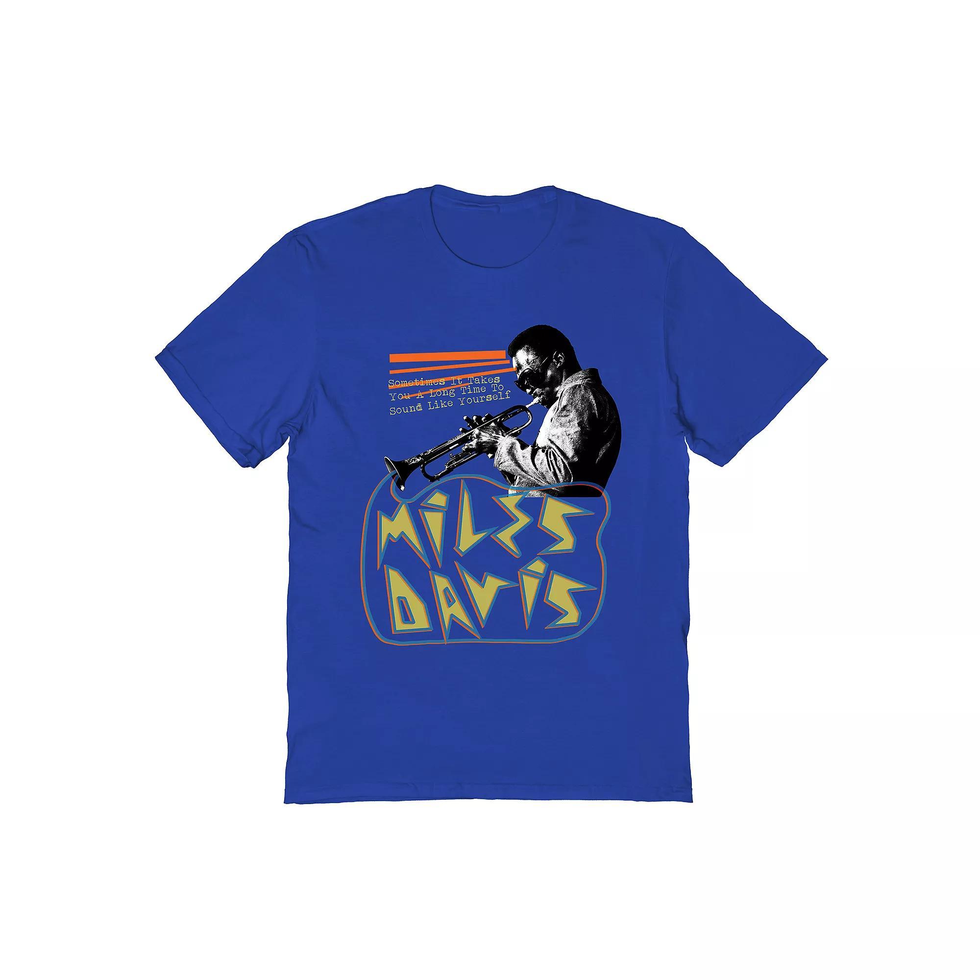 Men's Miles Davis Tee, Size: Medium, Royal Product Image