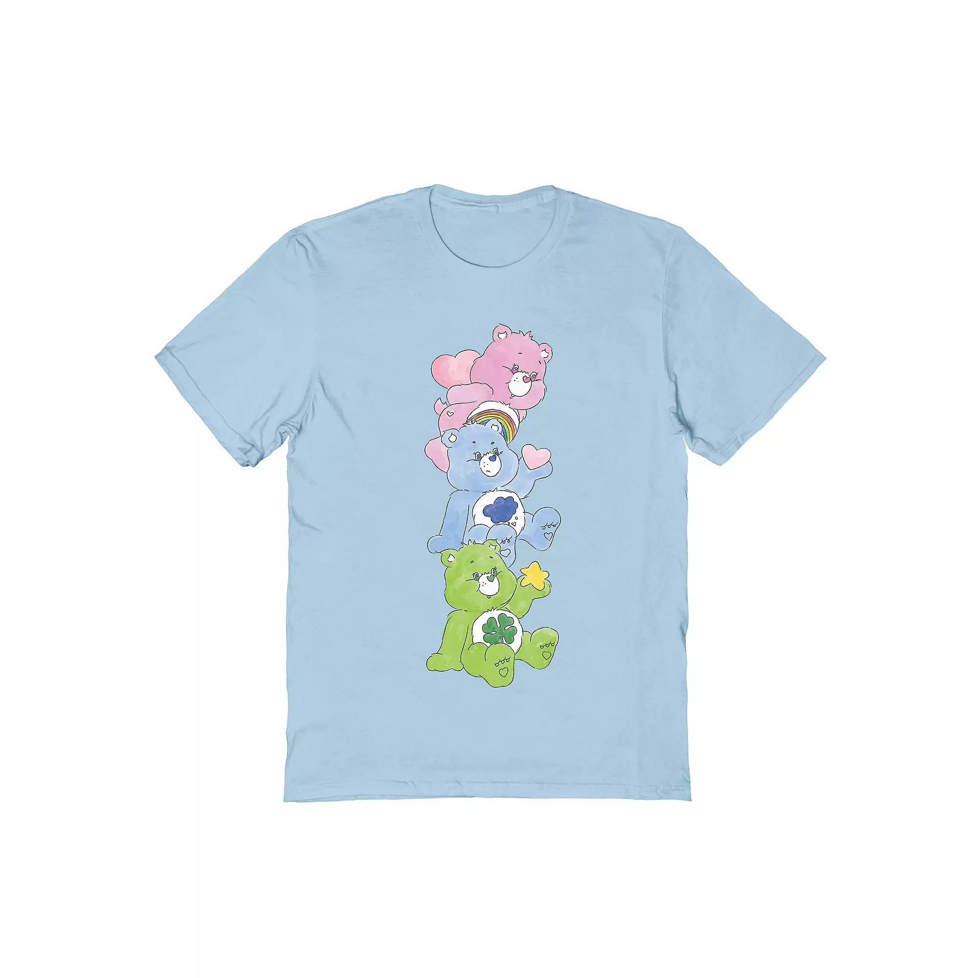 Men's Care Bear T-Shirt, Size: Medium, Blue Product Image