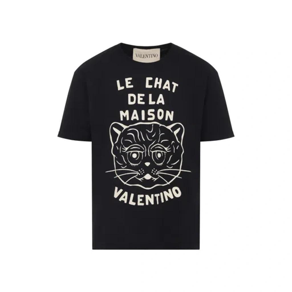 VALENTINO T-shirt Logo In Red Product Image