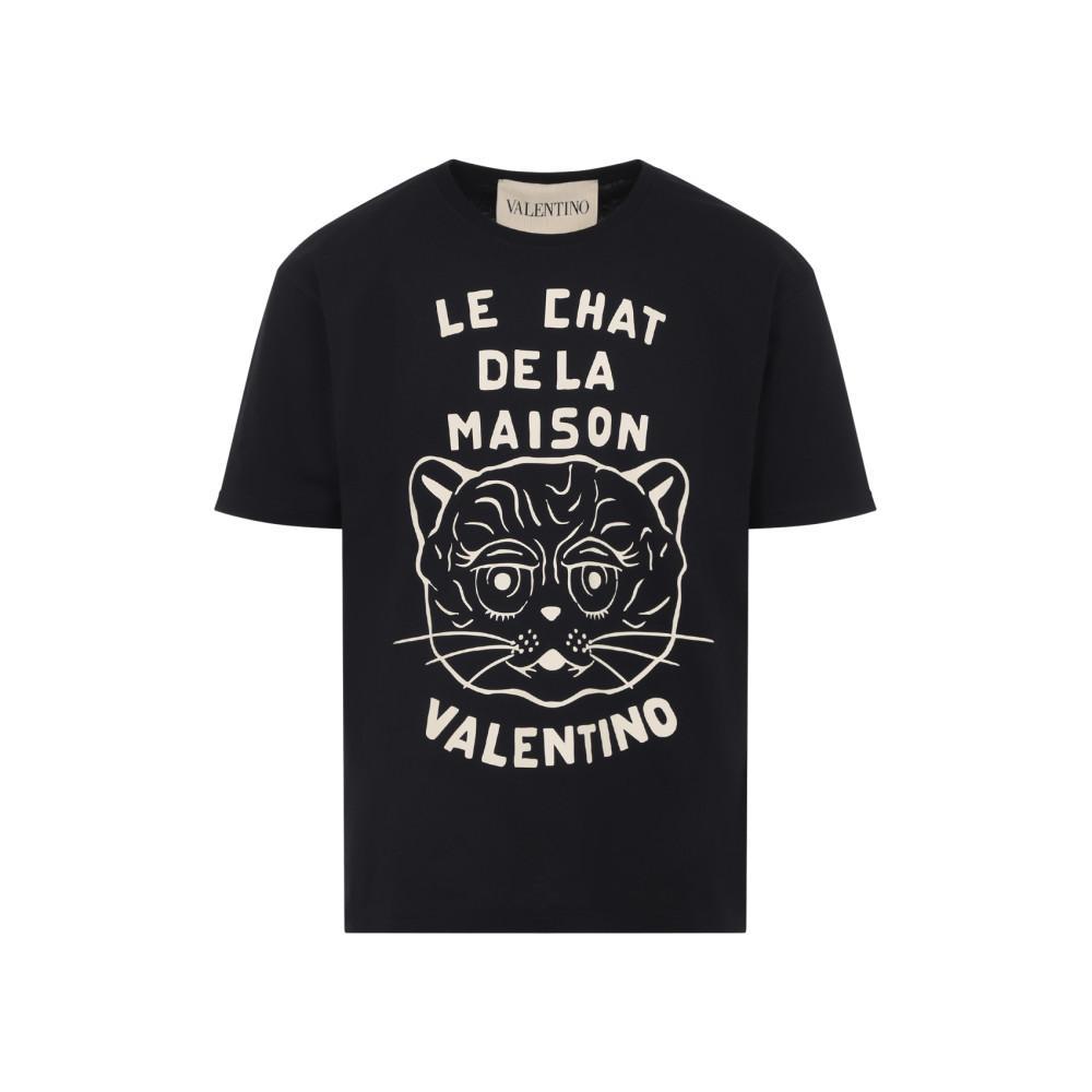 VALENTINO T-shirt Logo In Red Product Image