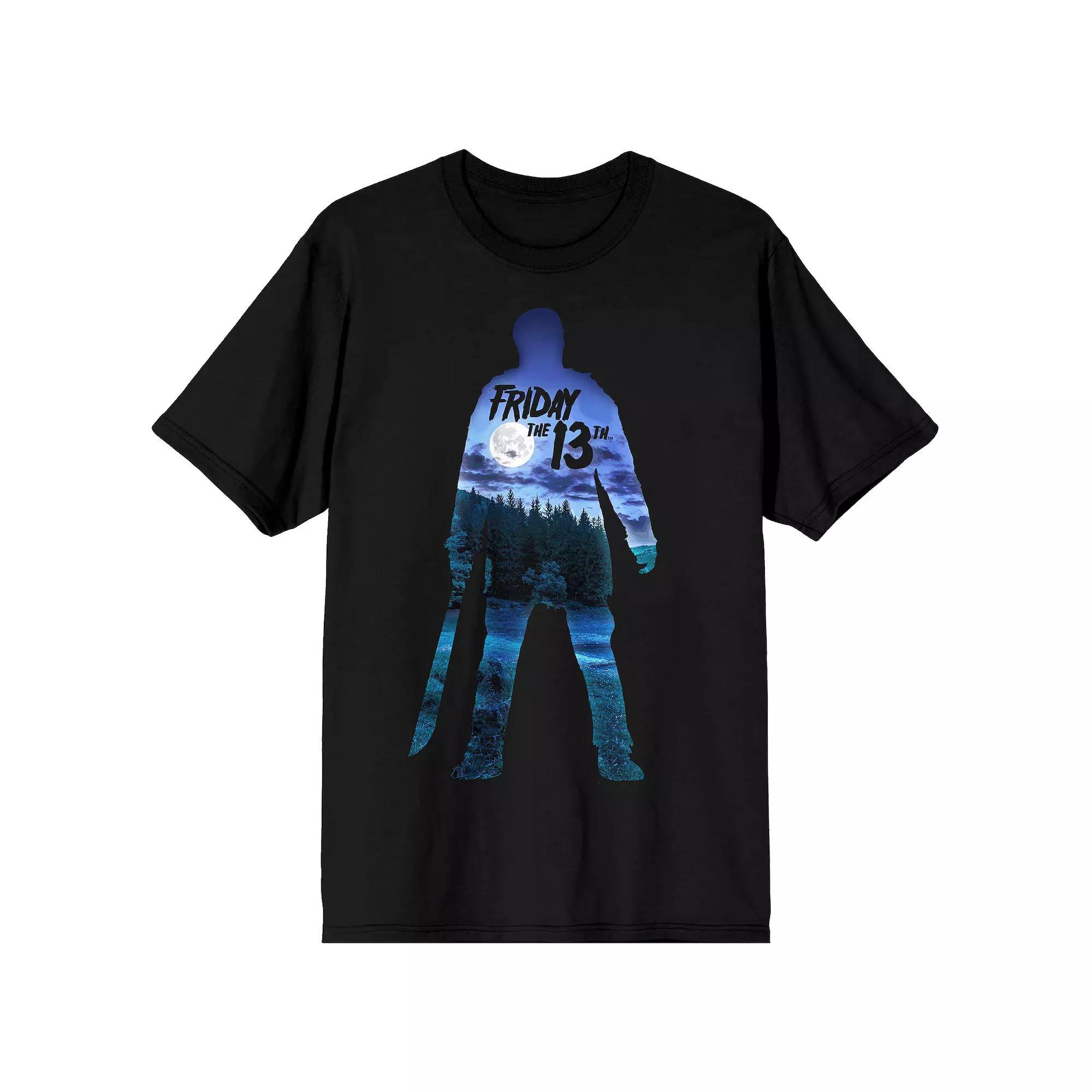 Men's Friday the 13th Jason Voorhees Tee, Boy's, Size: Medium, Black Product Image