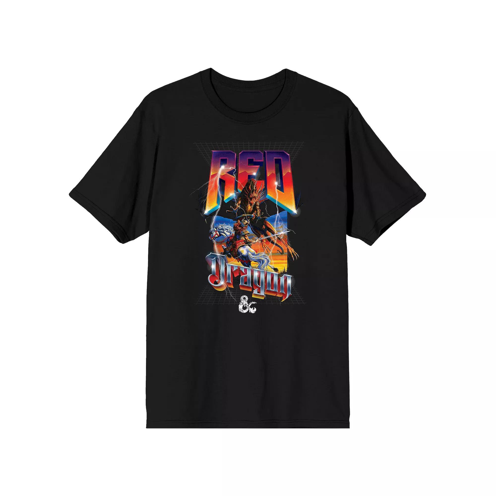Men's Dungeons & Dragons Tee, Size: Small, Black Product Image