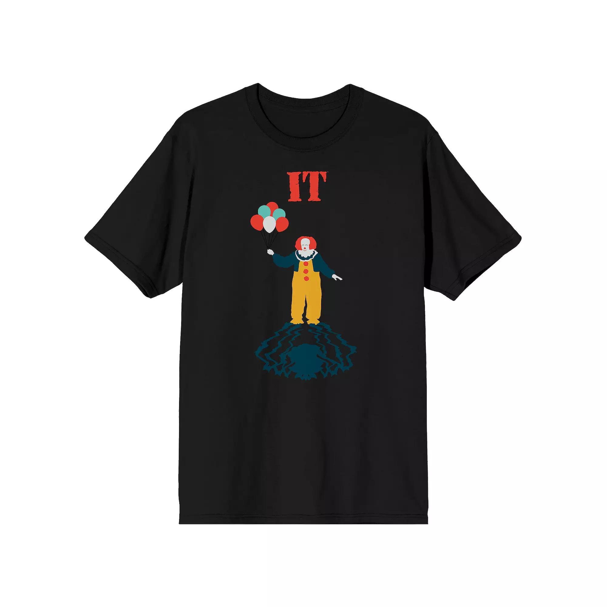 Men's It Pennywise Balloons Tee, Size: Small, Black Product Image
