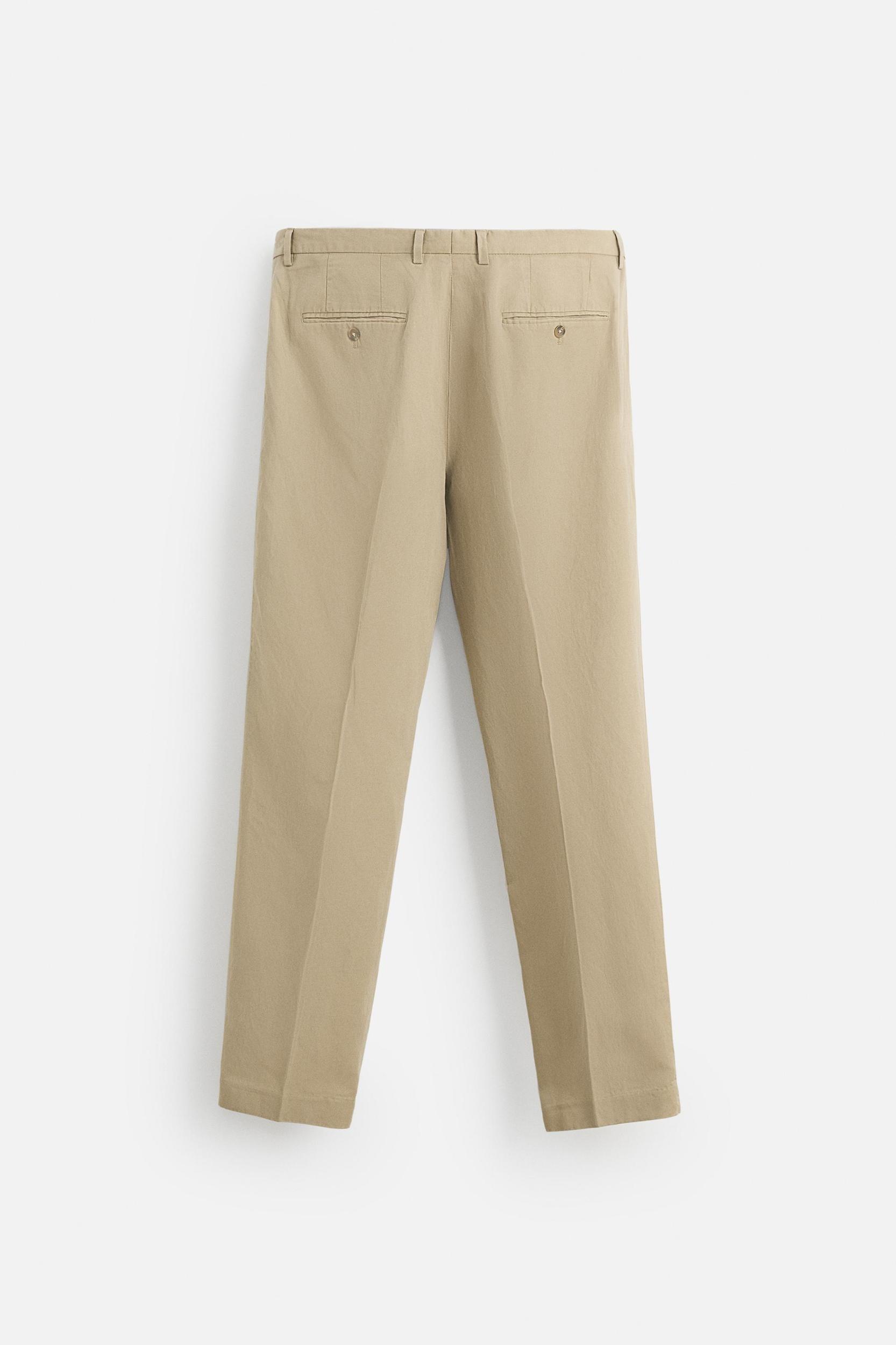 WASHED SUIT PANTS Product Image