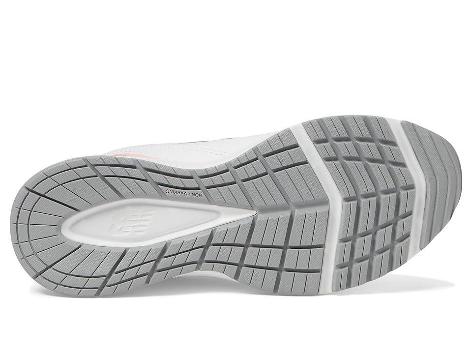 New Balance® 608 v5 Women's Shoes, Size: 6.5, White Pink Product Image