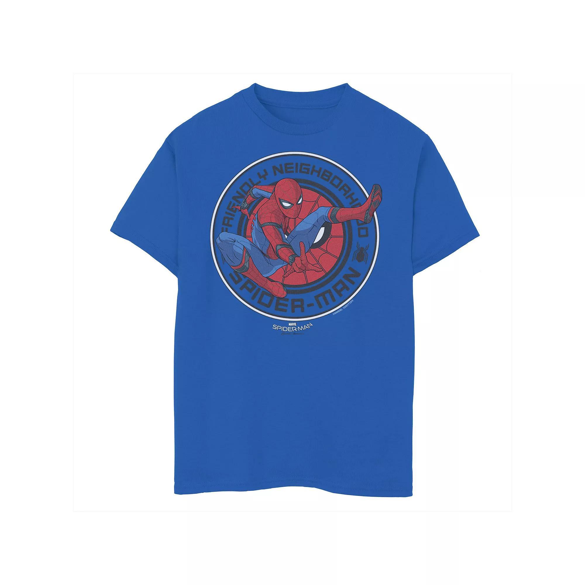 Boys 8-20 Marvel Spider-Man Homecoming Friendly Neighbor Badge Graphic Tee, Boys Product Image