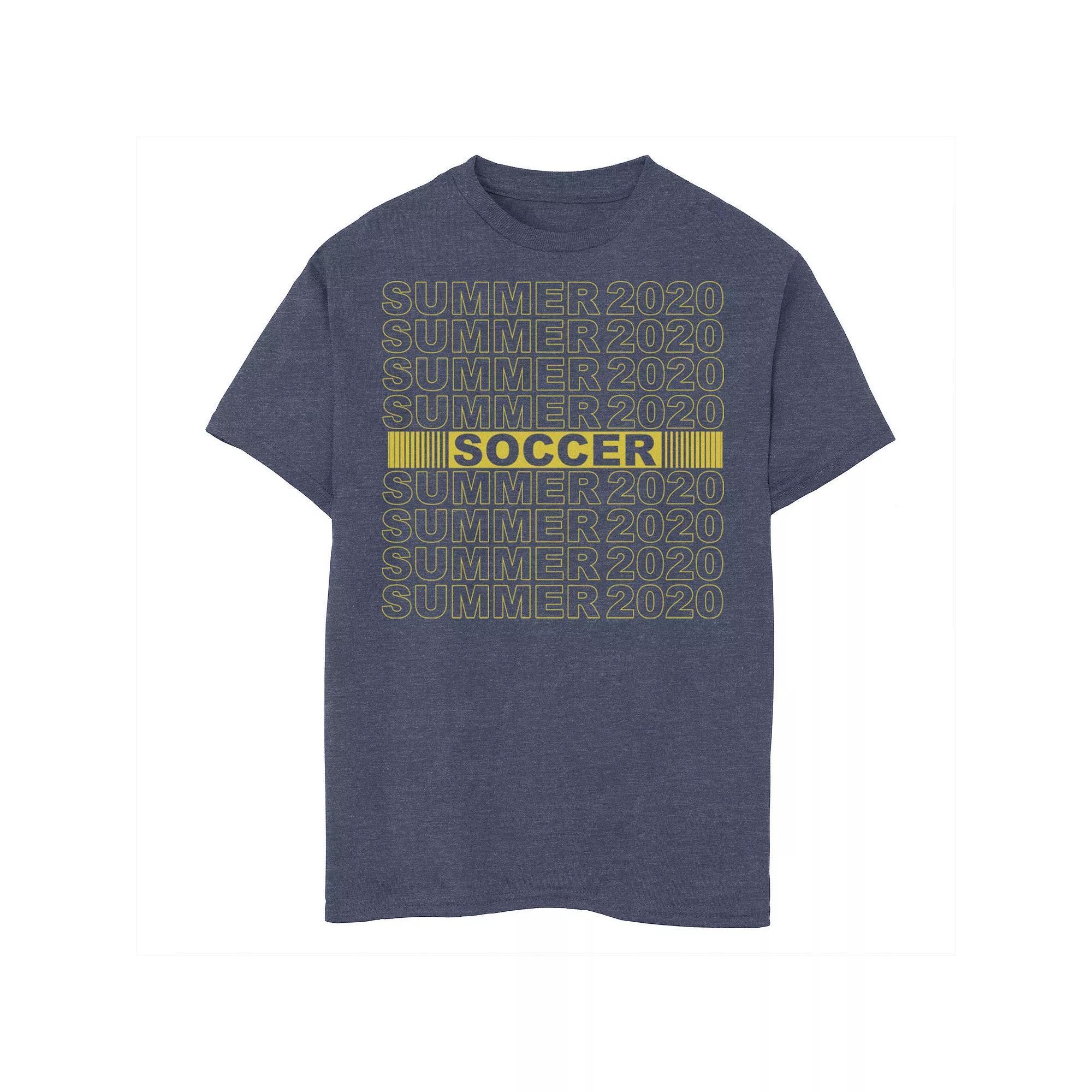 Boys 8-20 Fender Wah Wah Wave Logo Tee, Boy's, Size: Small, Blue Product Image