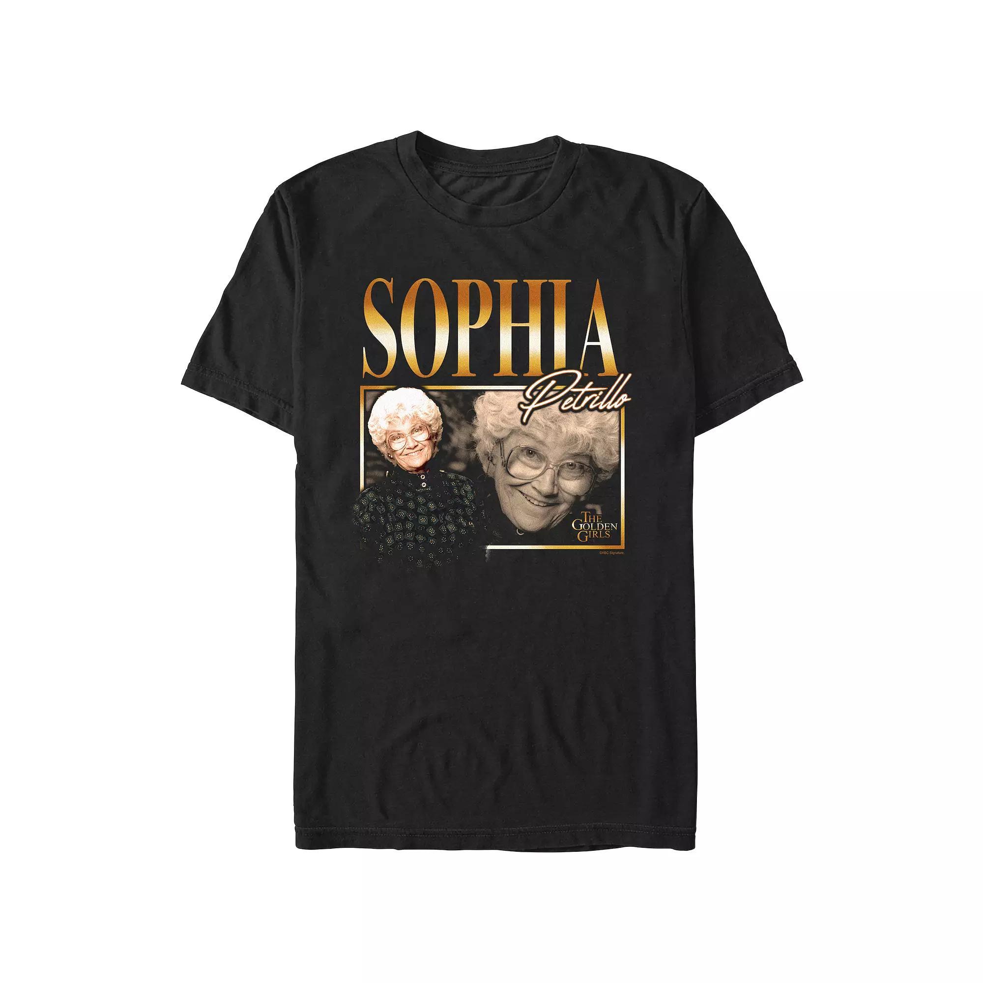Men's The Golden Girls Rose Nylund Portraits Graphic Tee, Size: XXL, Black Product Image