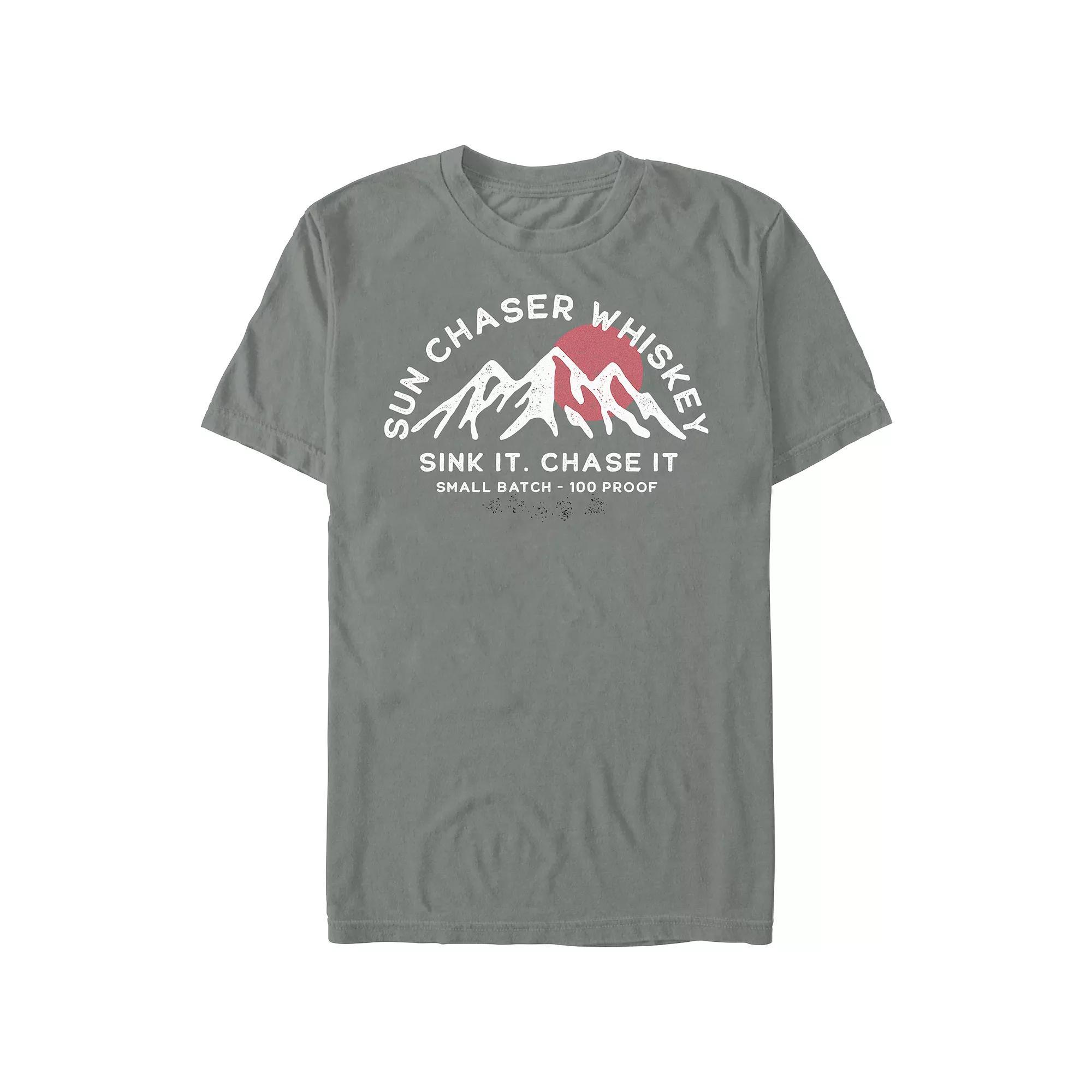 Men's Comfort Colors® Sun Chaser Whiskey Graphic Tee, Size: XXL, Gray Product Image